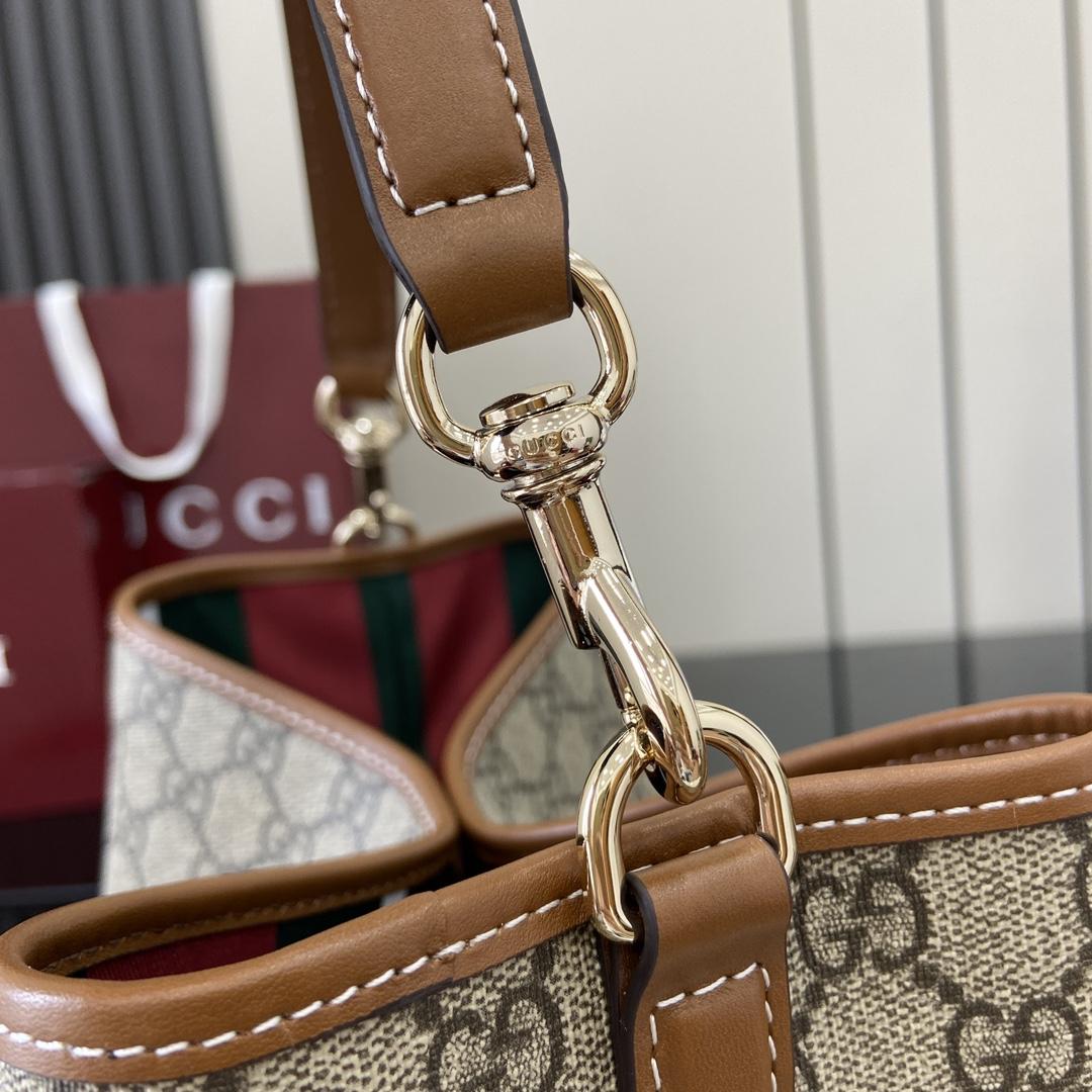 Gucci GG Emblem Small Shoulder Bag - FashionPlug