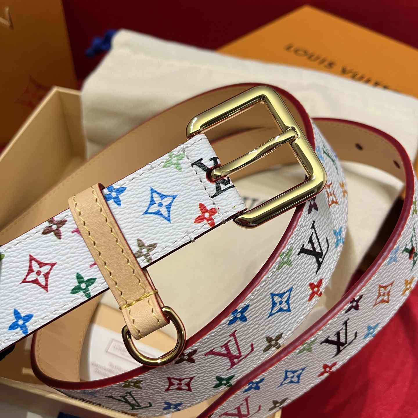 Louis Vuitton LV x TM LV D-Ring 30mm Belt   M8981W - FashionPlug