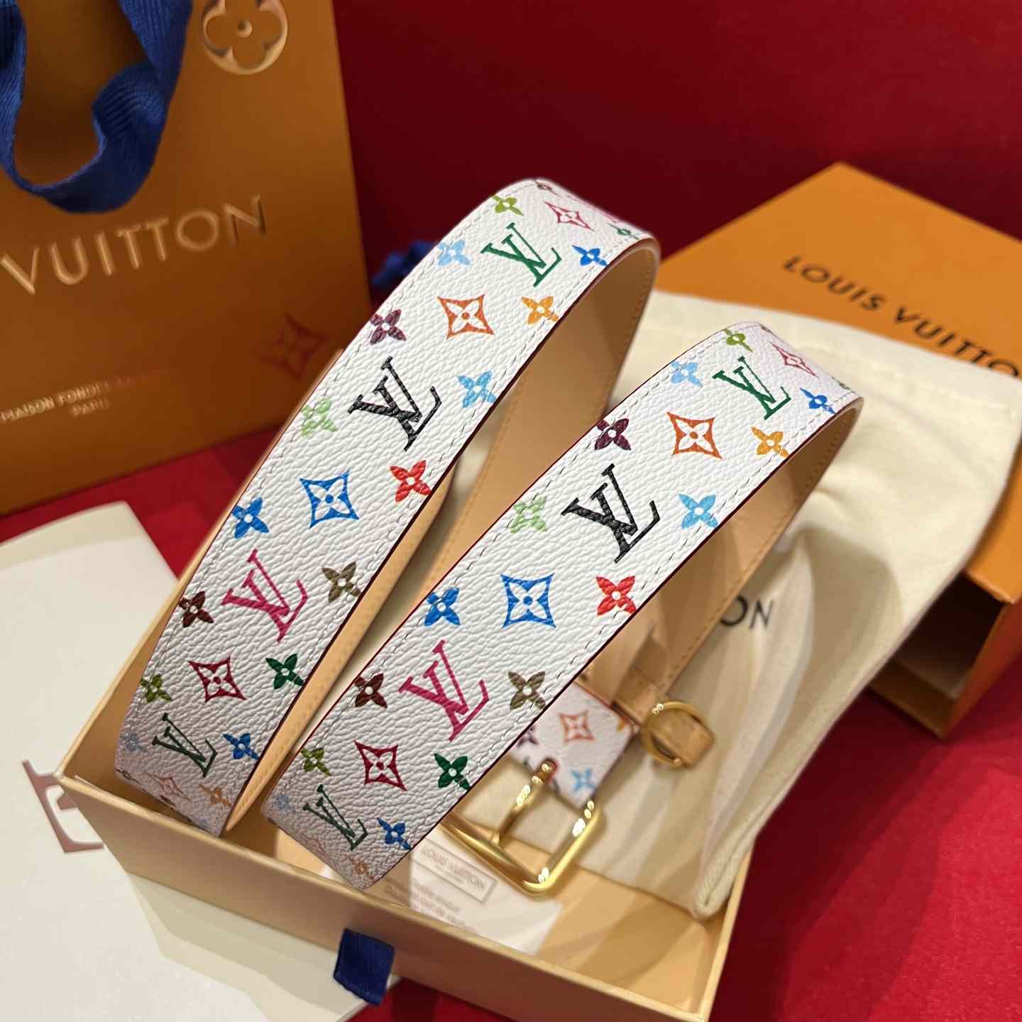 Louis Vuitton LV x TM LV D-Ring 30mm Belt   M8981W - FashionPlug