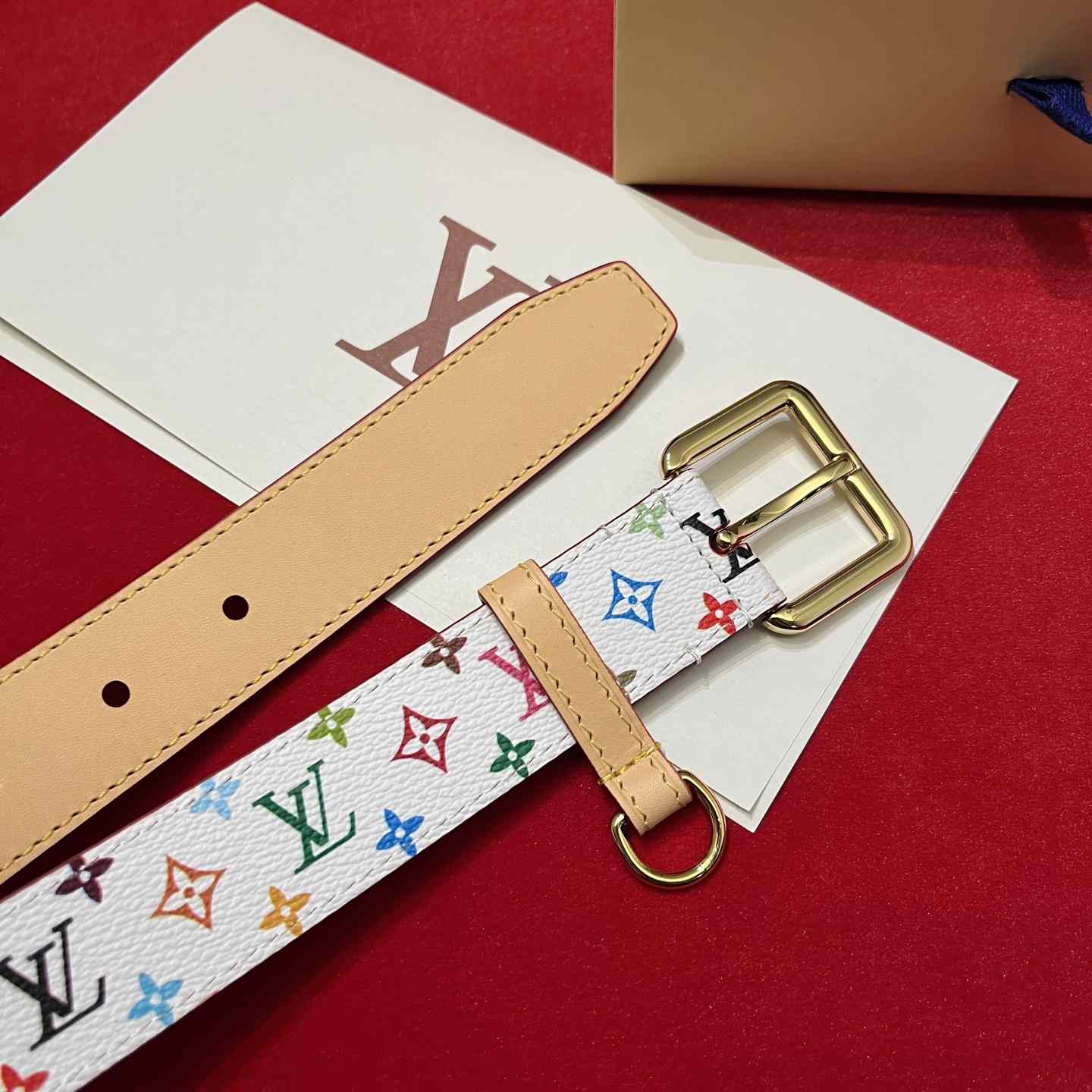 Louis Vuitton LV x TM LV D-Ring 30mm Belt   M8981W - FashionPlug