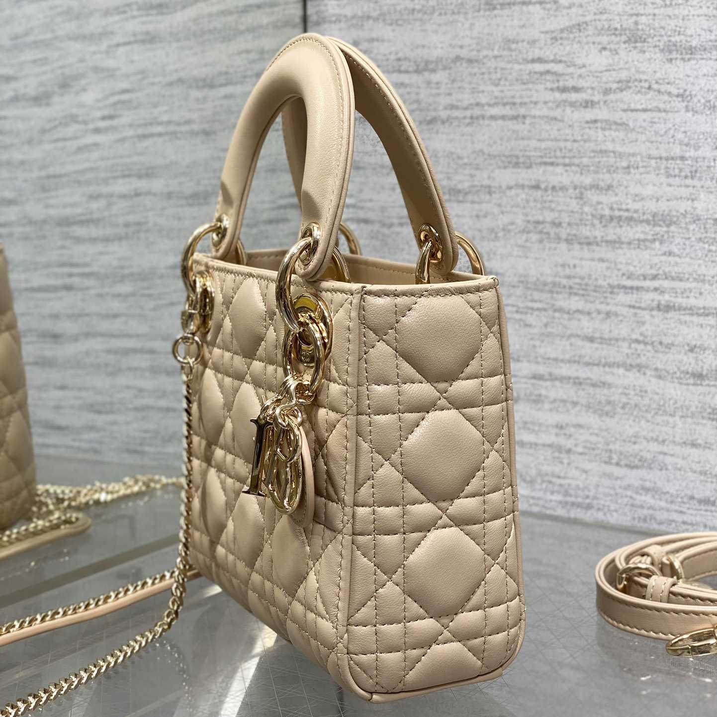 Dior Mini Lady Dior Bag     - FashionPlug