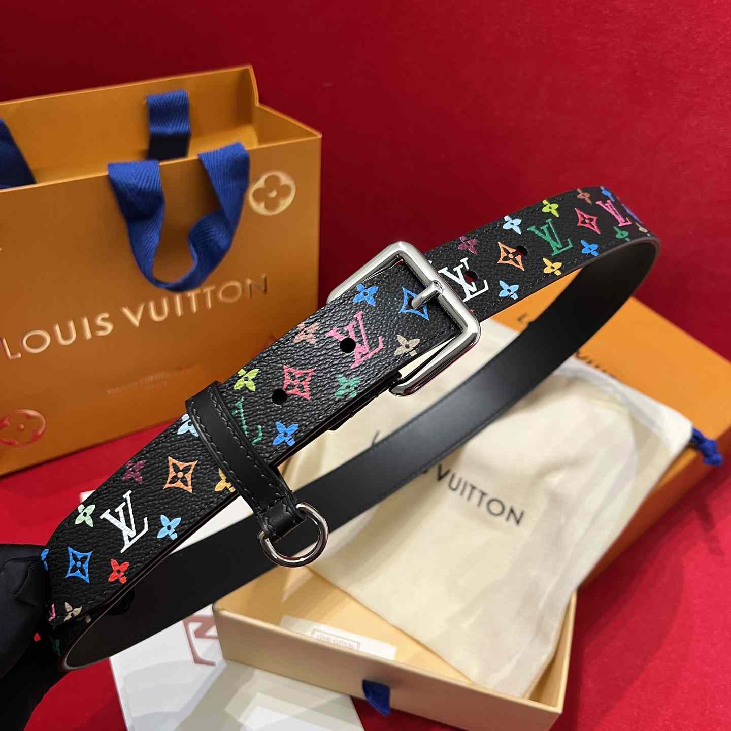 Louis Vuitton LV x TM LV D-Ring 30mm Belt   M8982W - FashionPlug