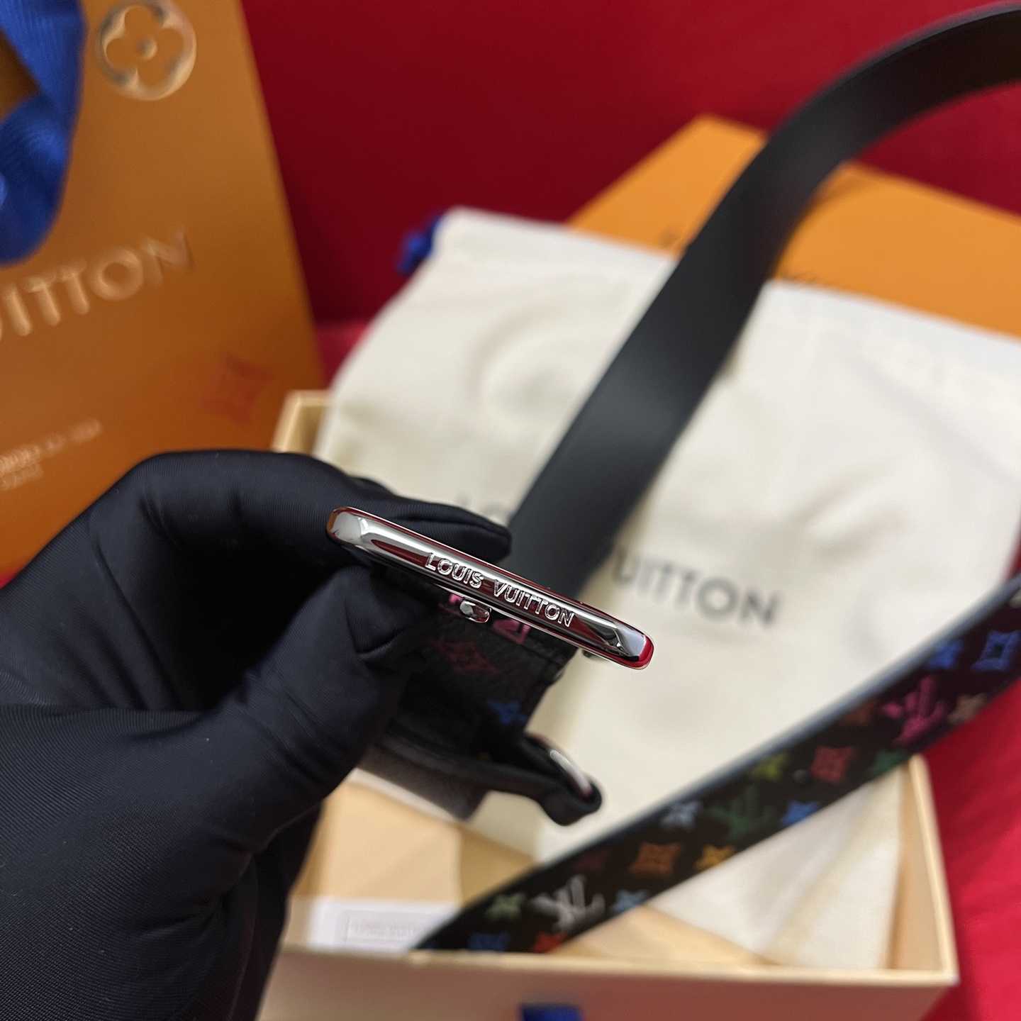 Louis Vuitton LV x TM LV D-Ring 30mm Belt   M8982W - FashionPlug
