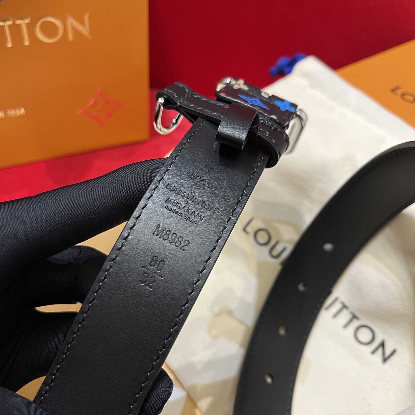 Louis Vuitton LV x TM LV D-Ring 30mm Belt   M8982W - FashionPlug