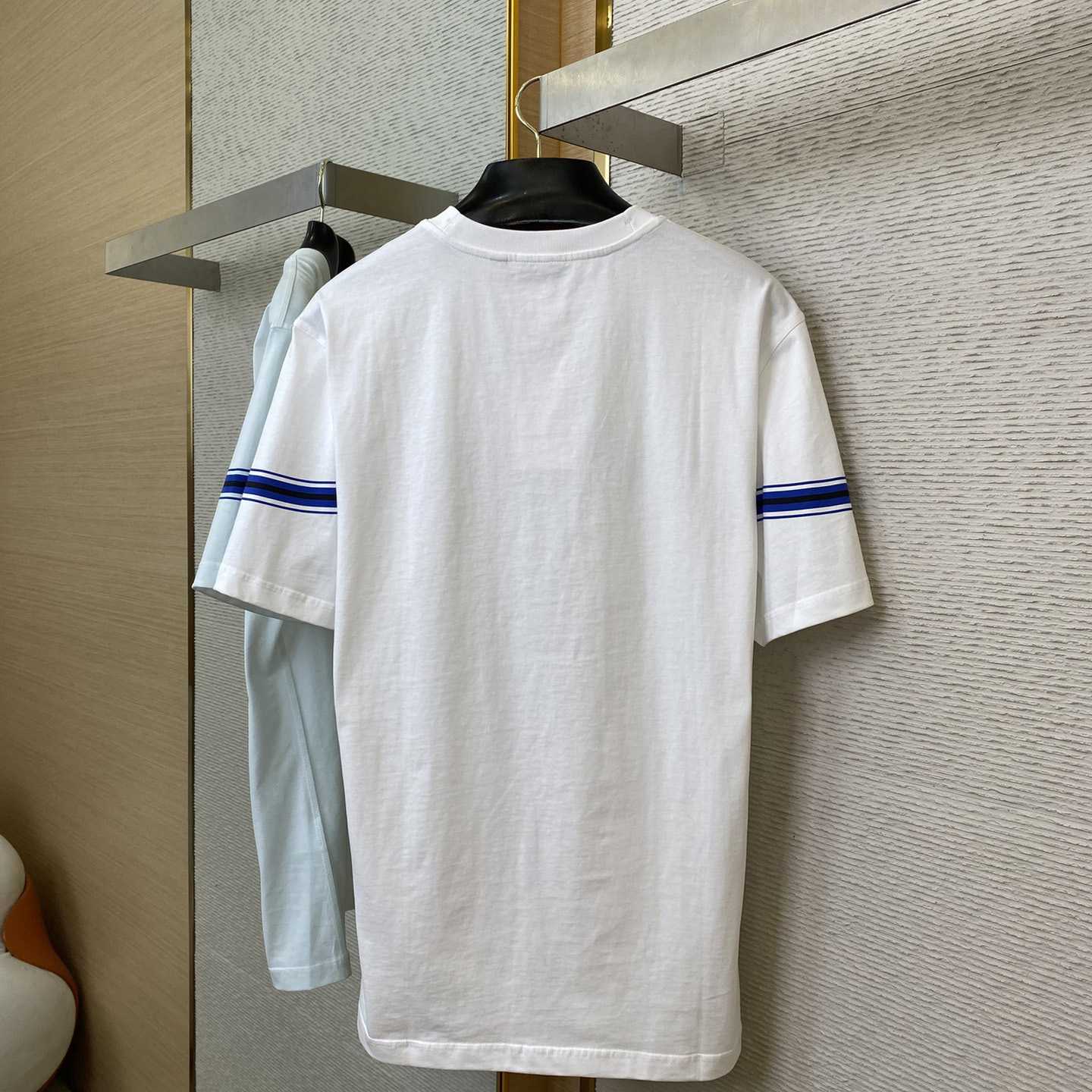 Burberry Striped Cotton T-shirt - FashionPlug