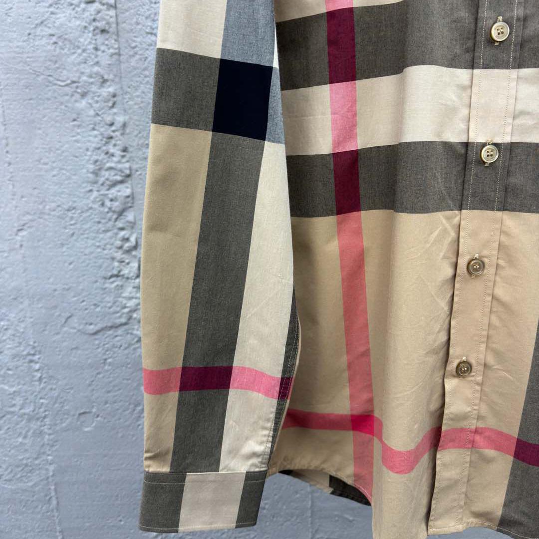 Burberry Check Cotton Shirt In Archive Beige - FashionPlug