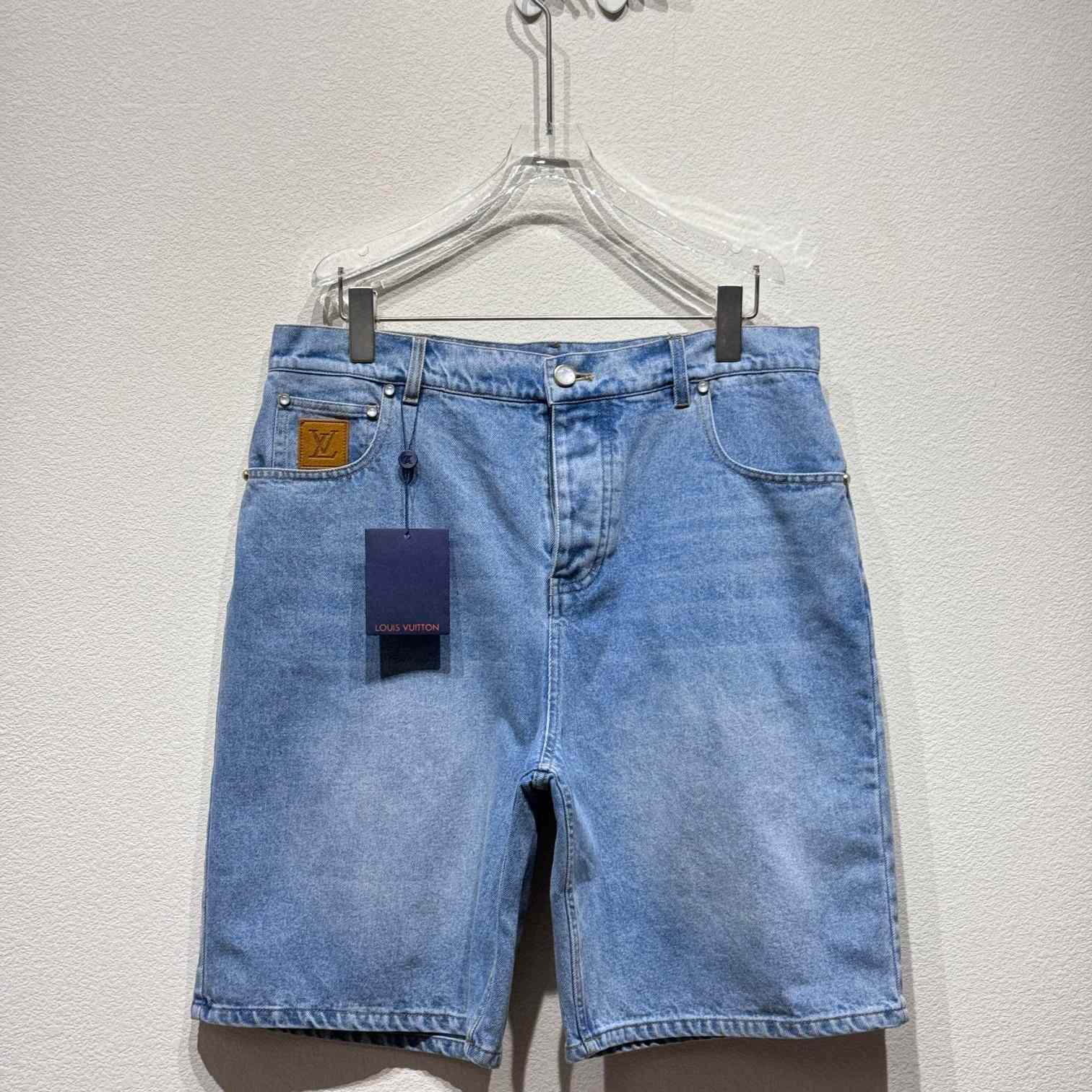 Louis Vuitton LV Denim Shorts    1AGTHT - FashionPlug