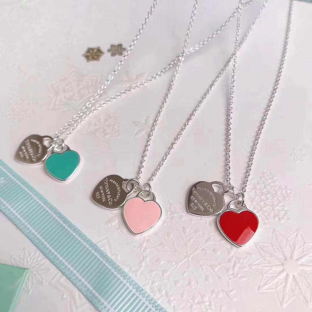 Tiffany & Co. Double Heart Tag Pendant - FashionPlug