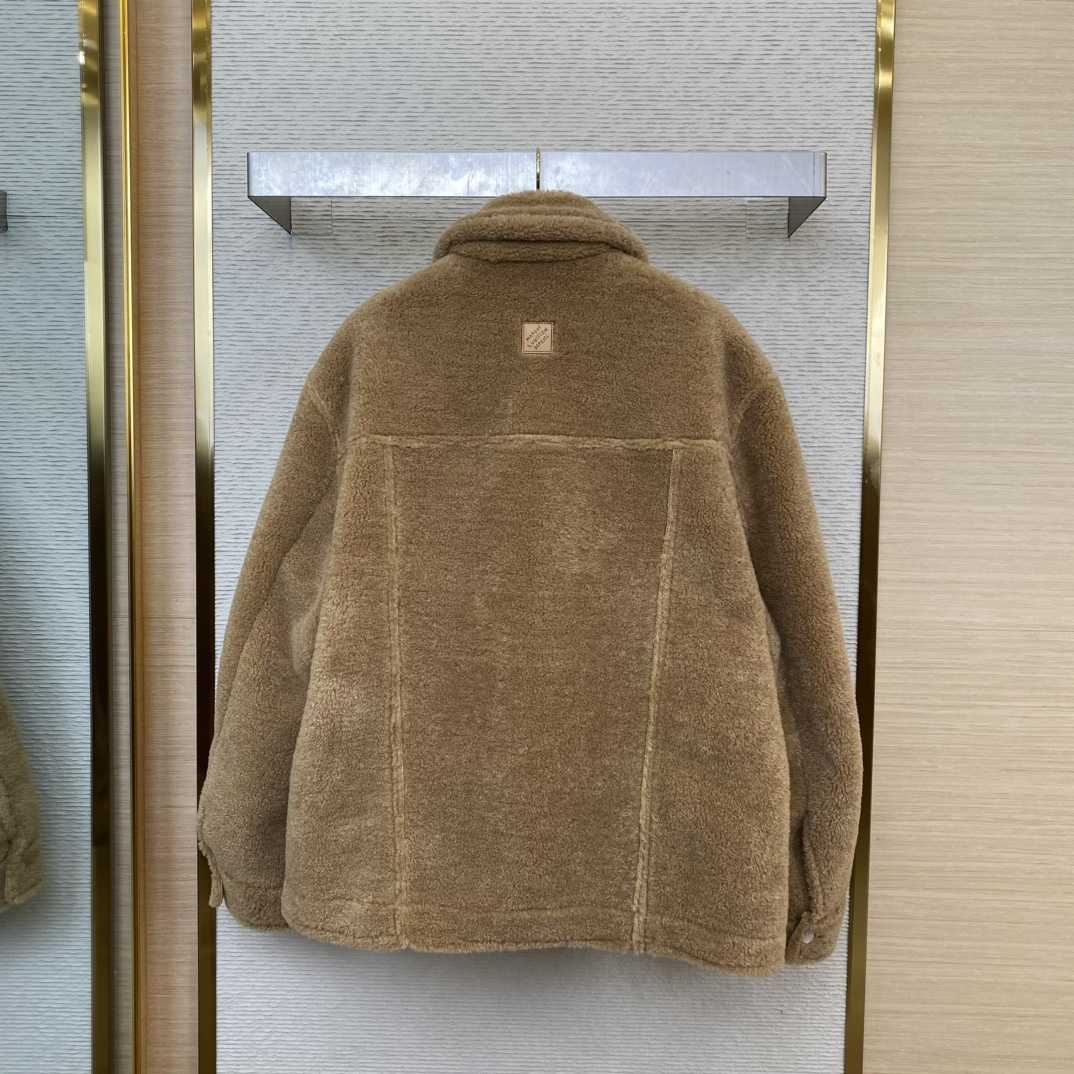 Louis Vuitton Shearling Trucker Jacket   1AGJGD - FashionPlug