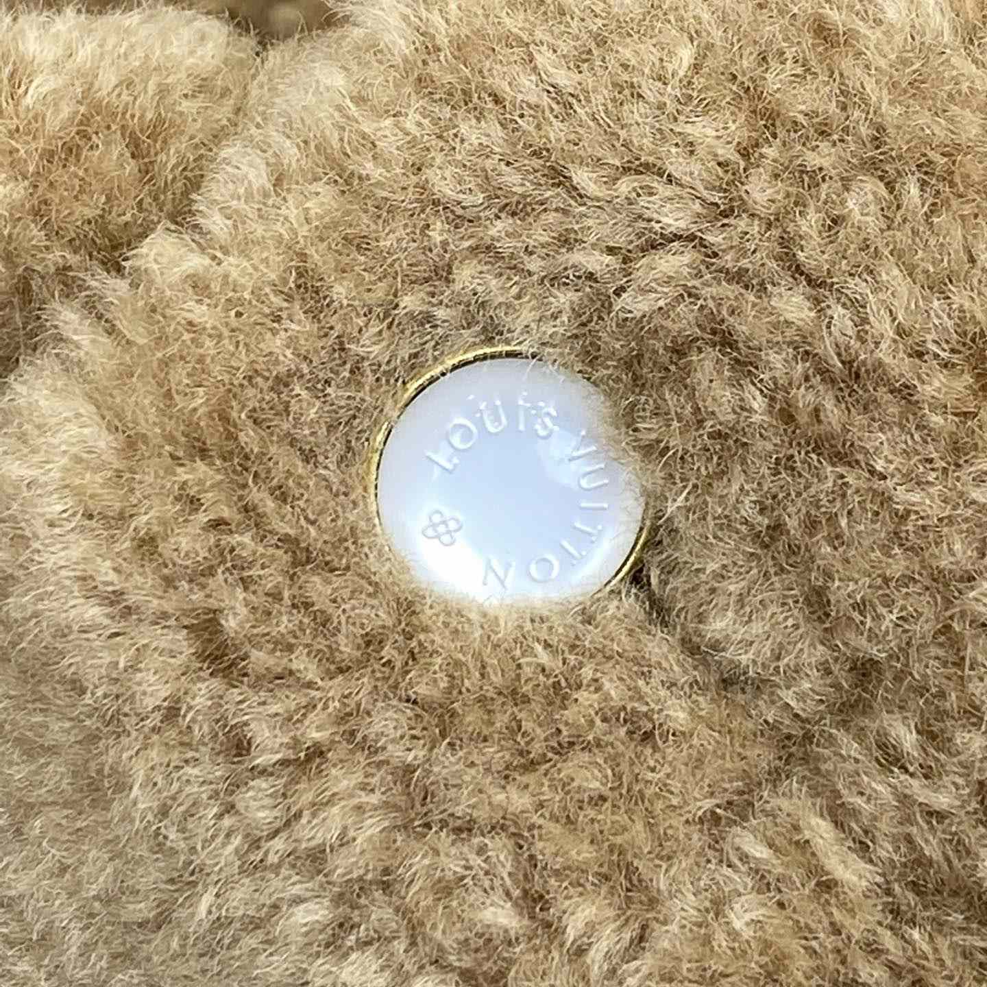 Louis Vuitton Shearling Trucker Jacket   1AGJGD - FashionPlug