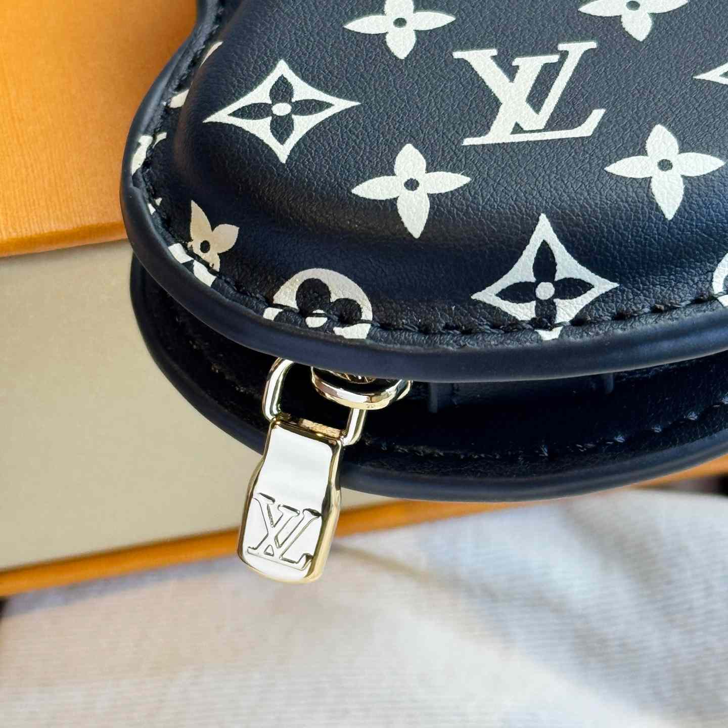 Louis Vuitton Guitar Pouch Bag Charm   M02032 - FashionPlug