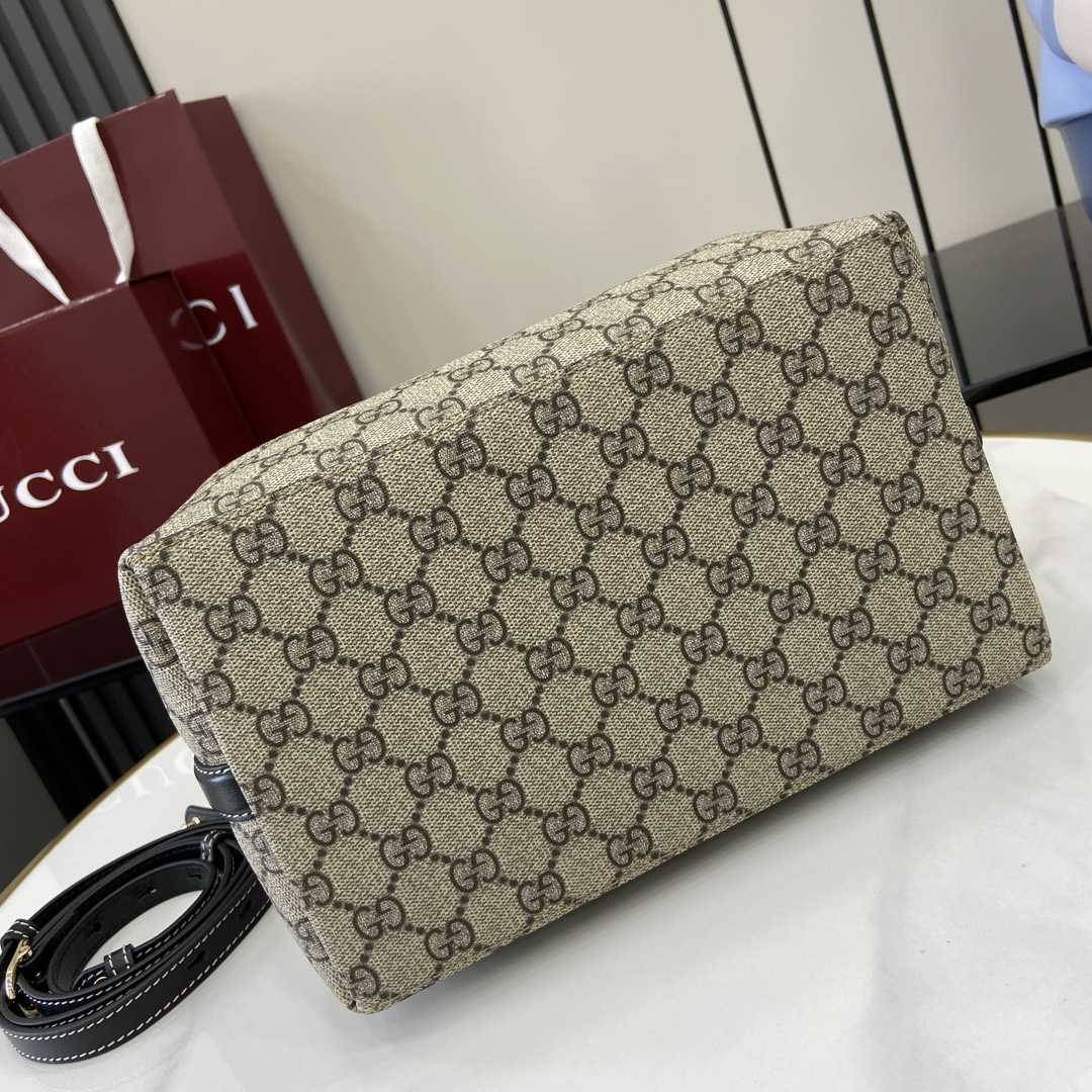 Gucci GG Emblem Small Shoulder Bag - FashionPlug