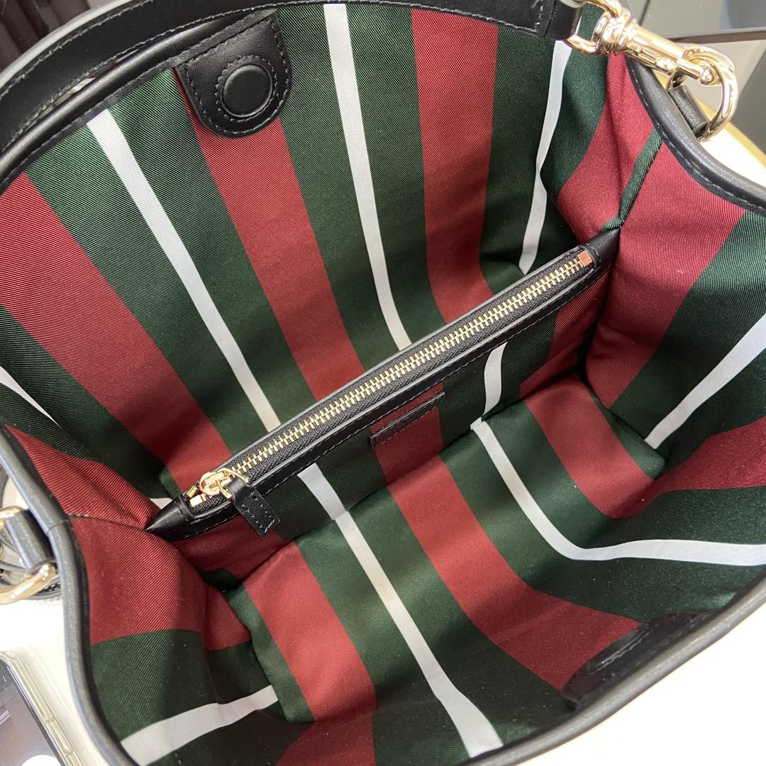 Gucci GG Emblem Small Shoulder Bag - FashionPlug