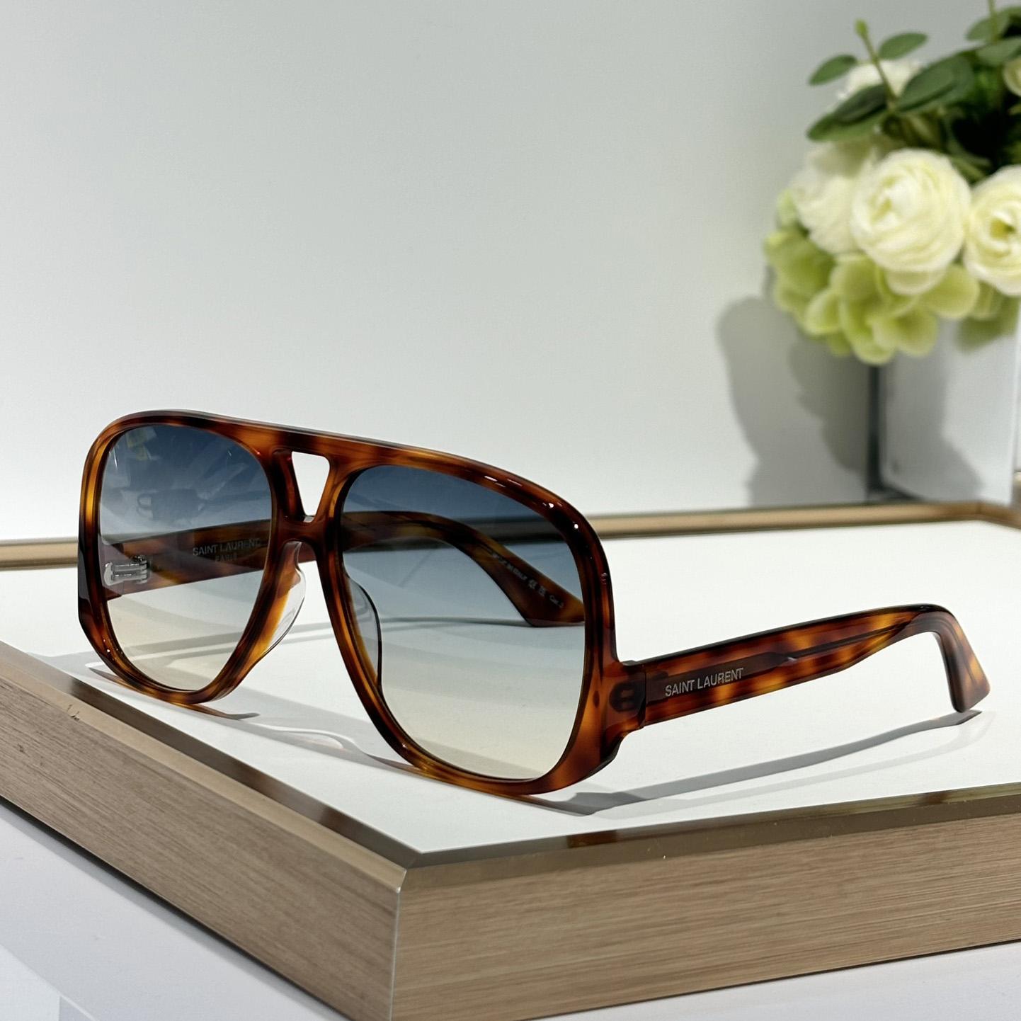 Saint Laurent SL 652 SOLACE Sunglasses   - FashionPlug