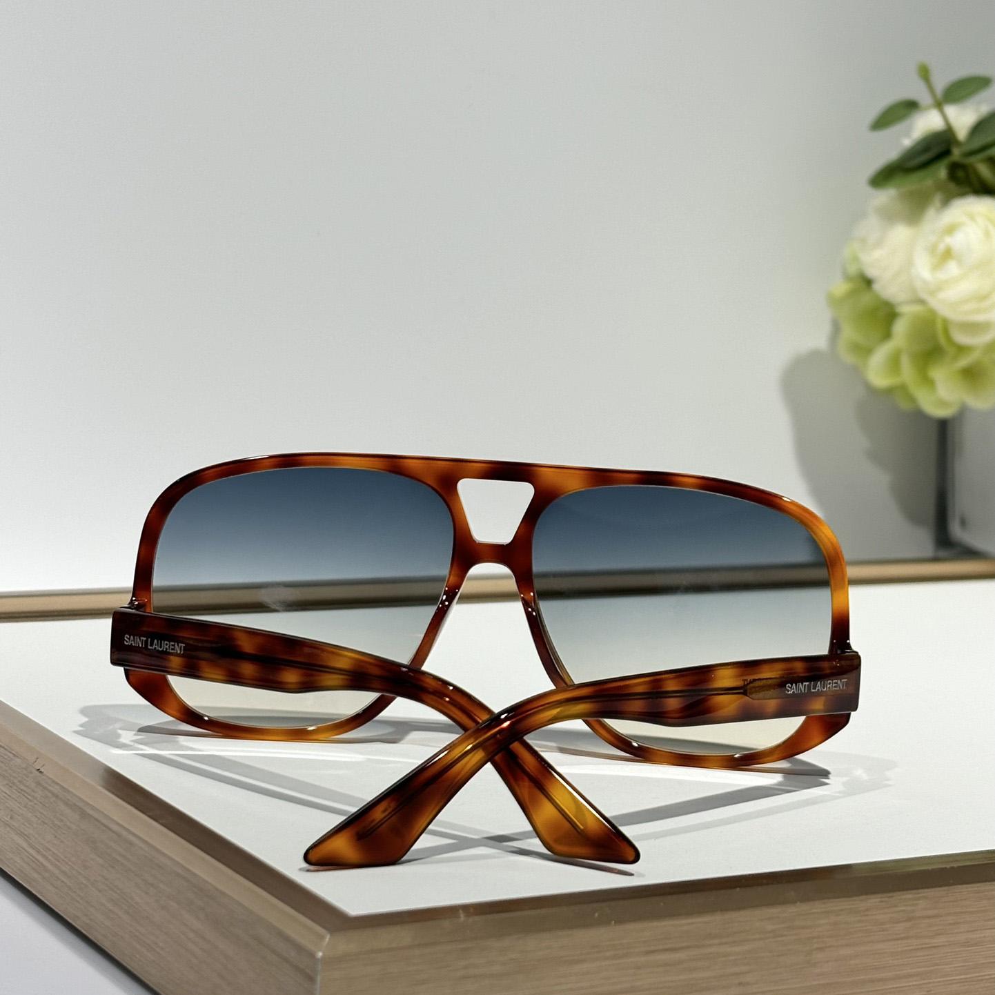 Saint Laurent SL 652 SOLACE Sunglasses   - FashionPlug