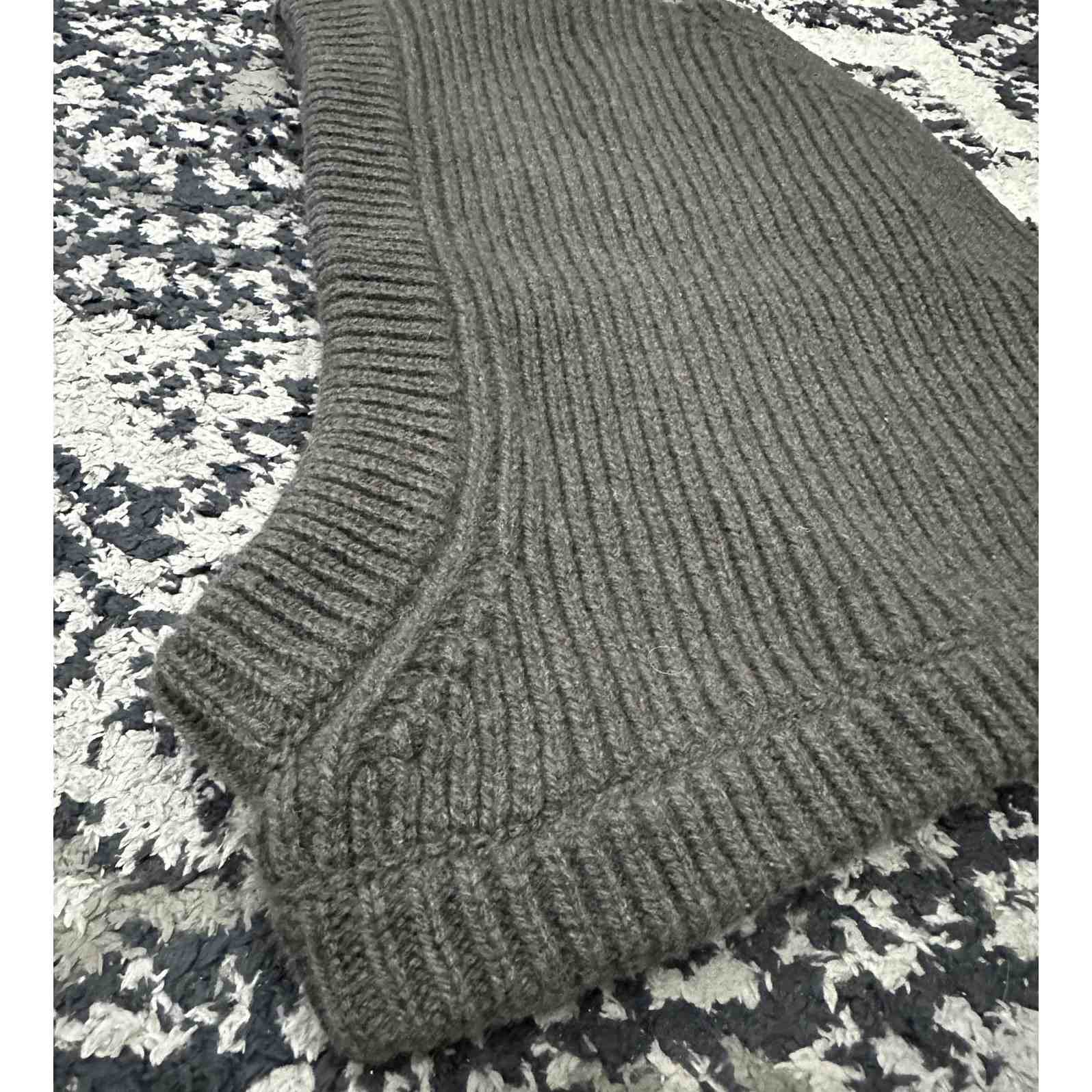 Rick Owens Balaclava Cashmere Knit Hood Hat - FashionPlug