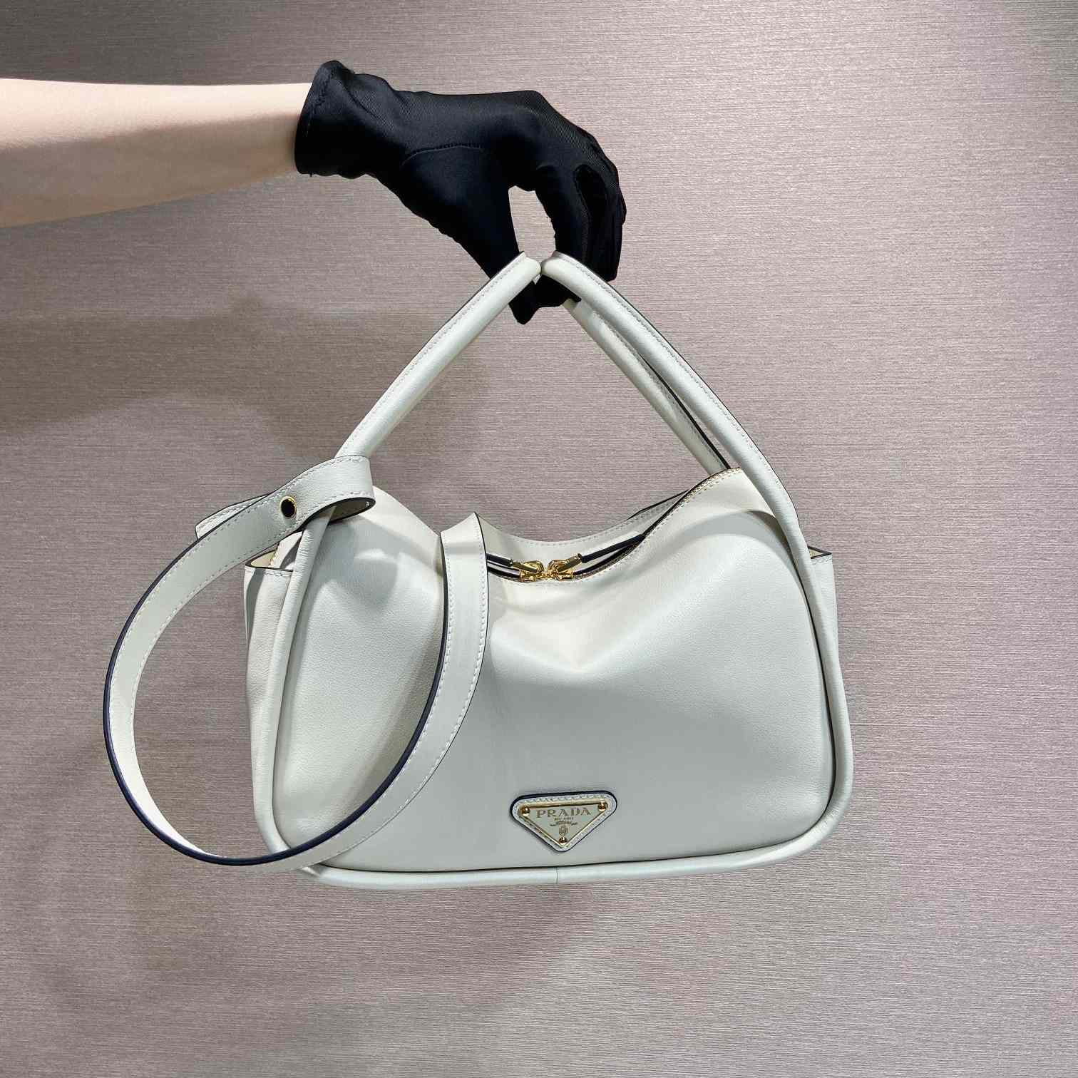 Prada Darling Leather Handbag - FashionPlug