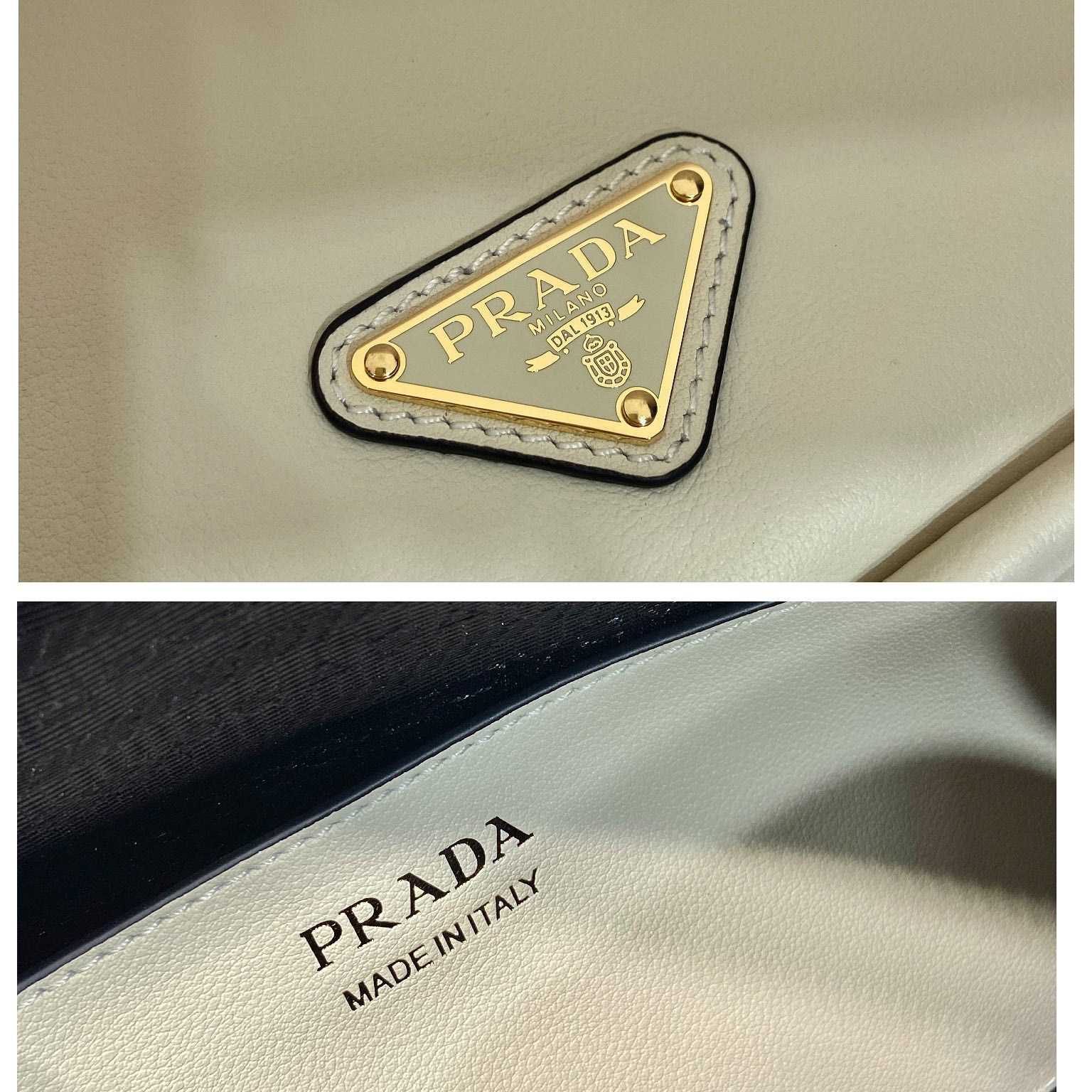 Prada Darling Leather Handbag - FashionPlug