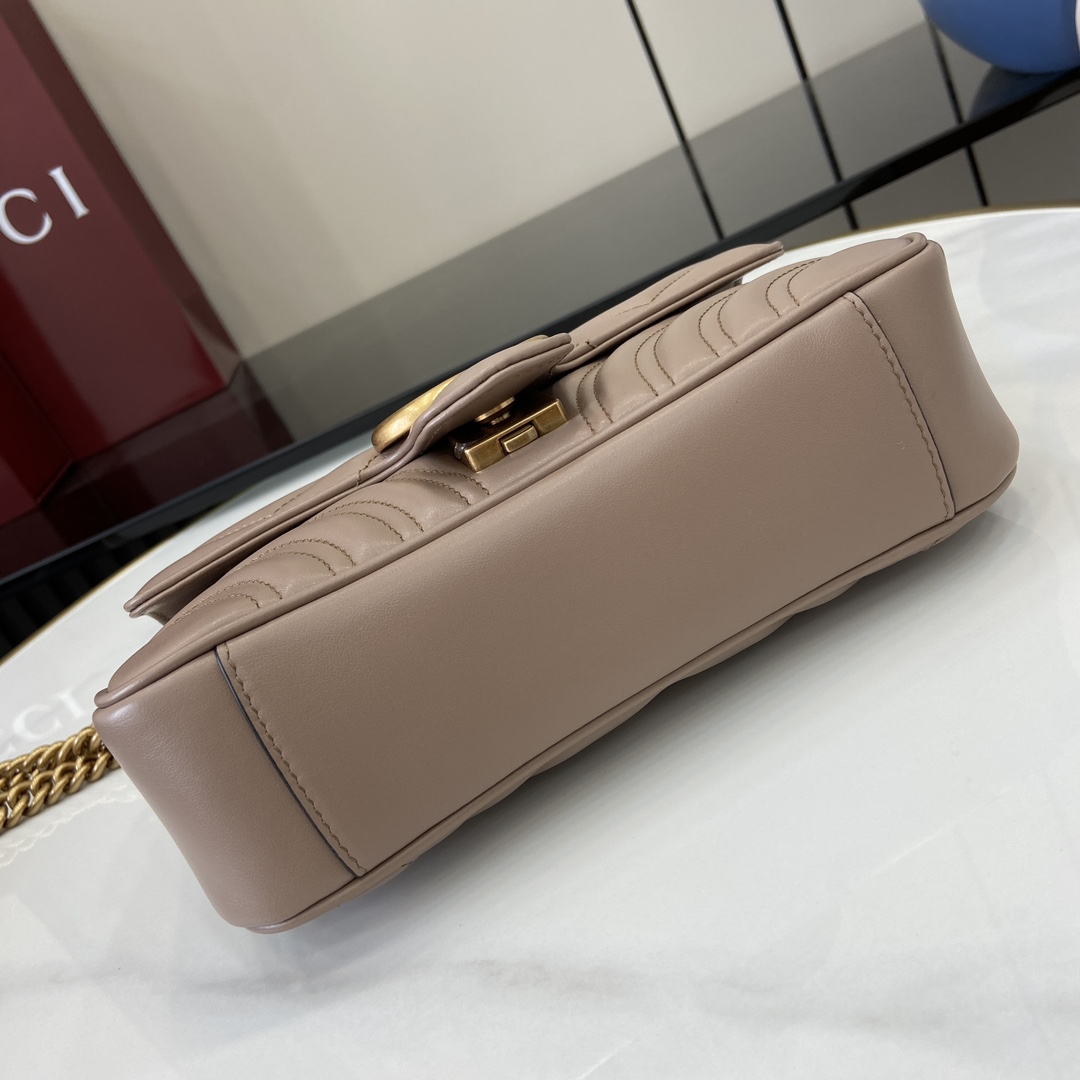 Gucci GG Marmont Mini Shoulder Bag - FashionPlug