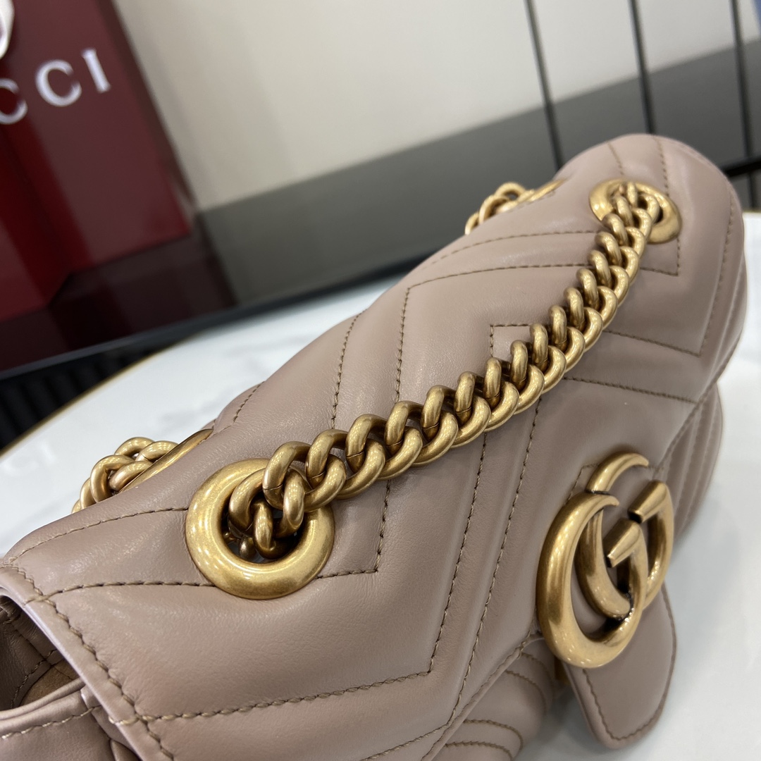 Gucci GG Marmont Mini Shoulder Bag - FashionPlug