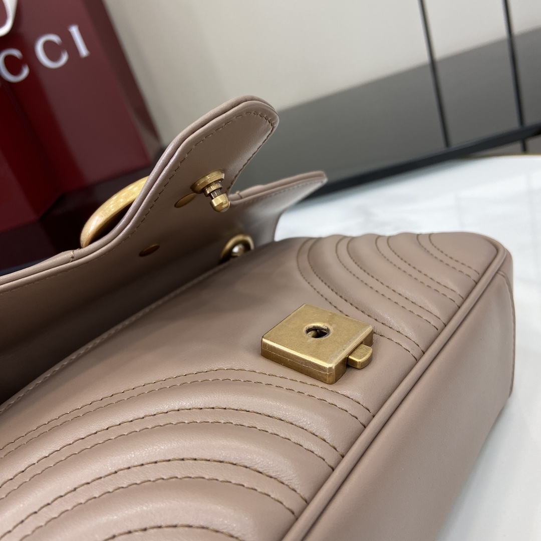 Gucci GG Marmont Mini Shoulder Bag - FashionPlug