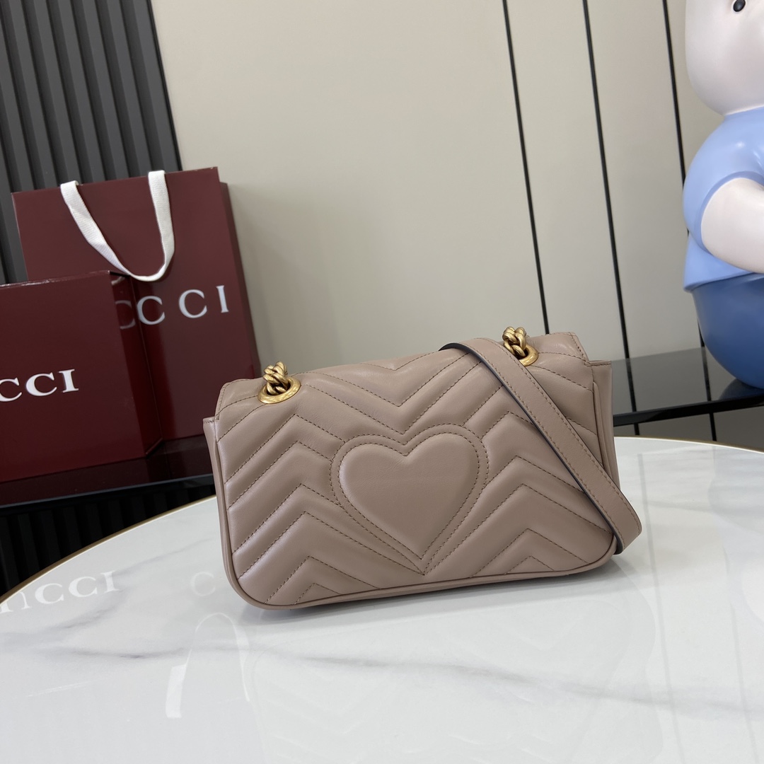 Gucci GG Marmont Mini Shoulder Bag - FashionPlug