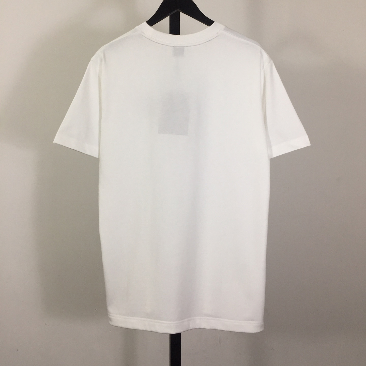 Burberry Embroidered TB Lettering Cotton T-shirt - FashionPlug