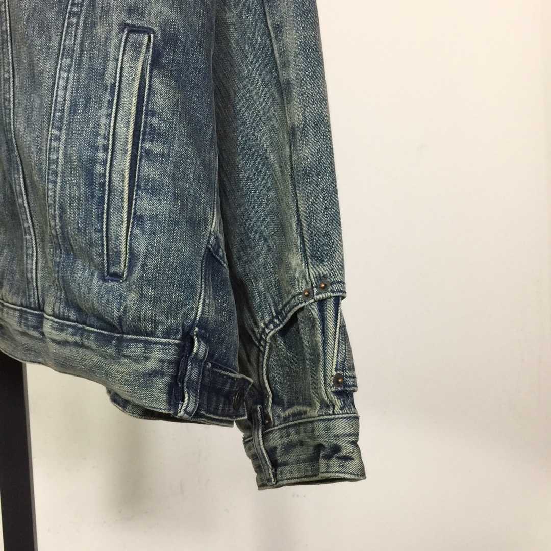 Balenciaga Oversized Jacket In Washed Denim - FashionPlug