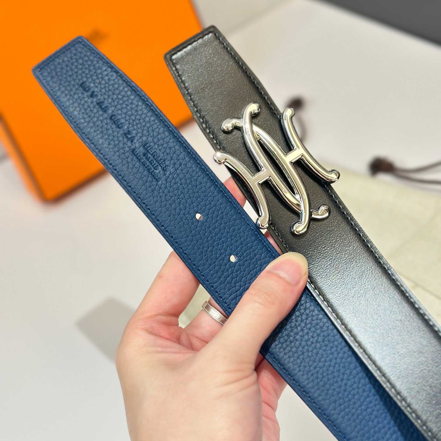 Hermes Neo Lift Belt Buckle & Reversible Leather Strap 38 mm - FashionPlug