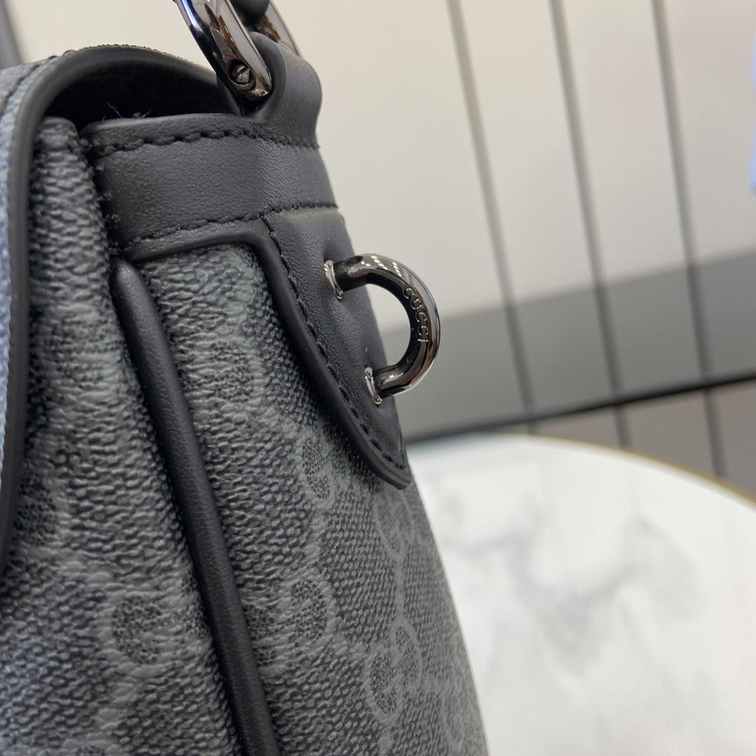 Gucci GG Emblem Medium Crossbody Bag - FashionPlug
