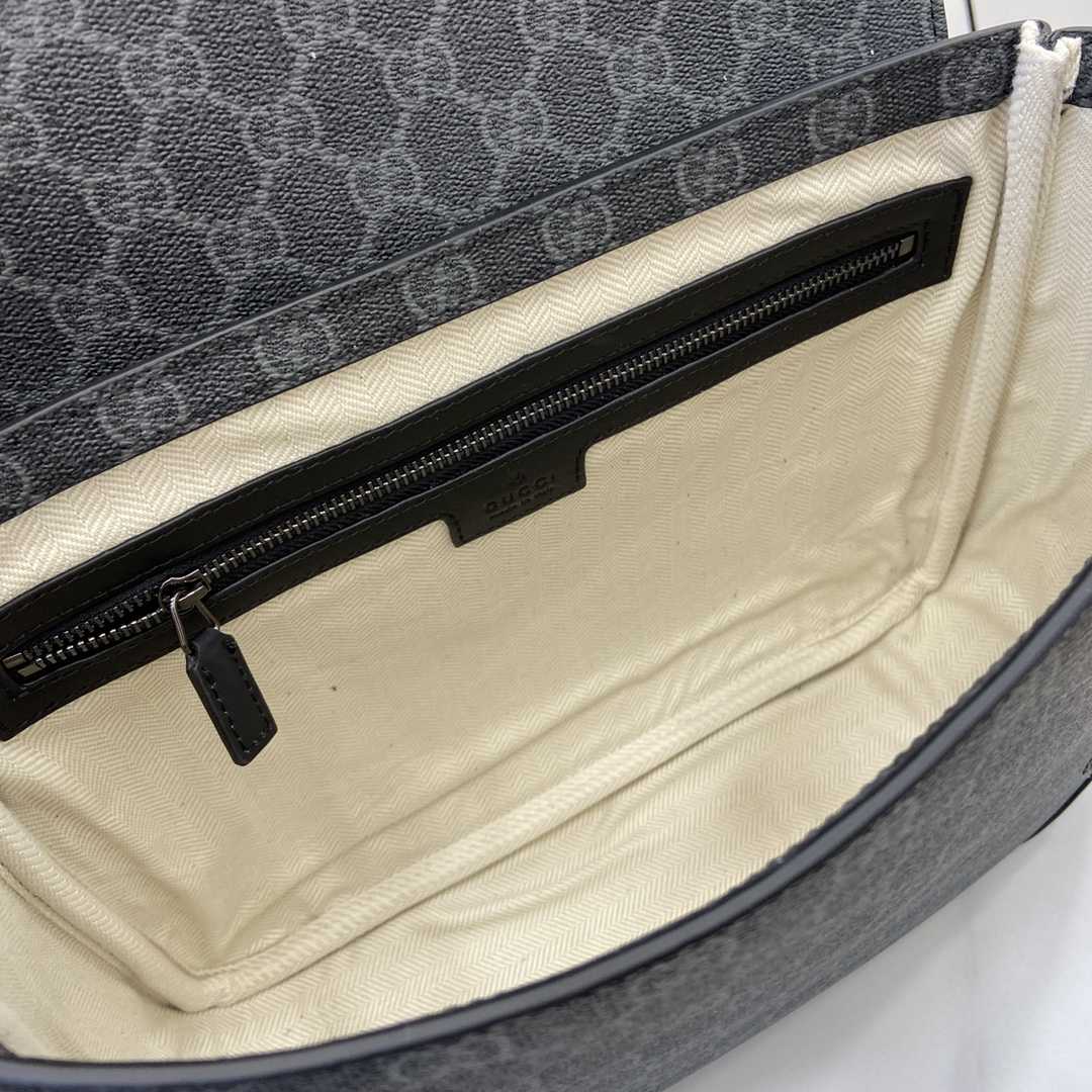 Gucci GG Emblem Medium Crossbody Bag - FashionPlug