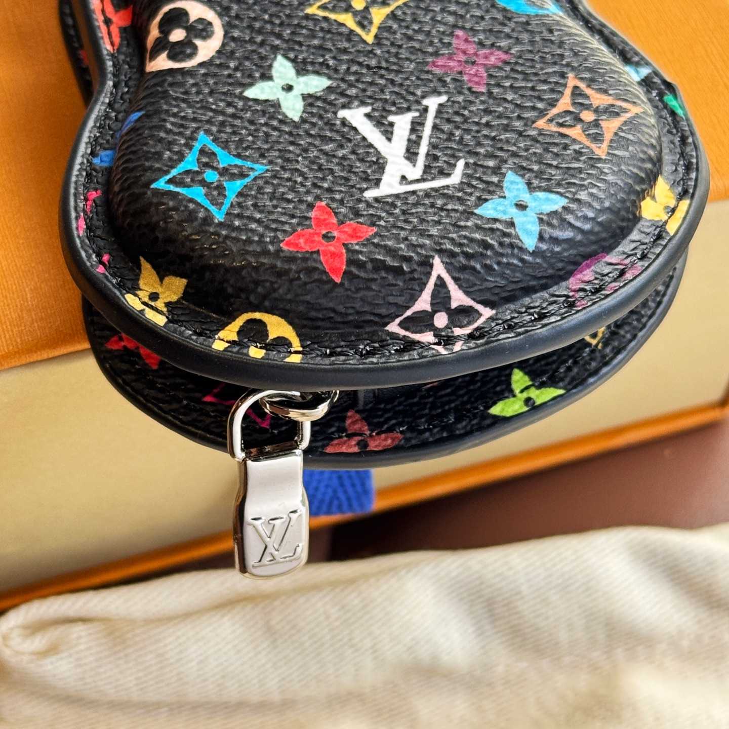 Louis Vuitton Guitar Pouch Bag Charm   M02032 - FashionPlug