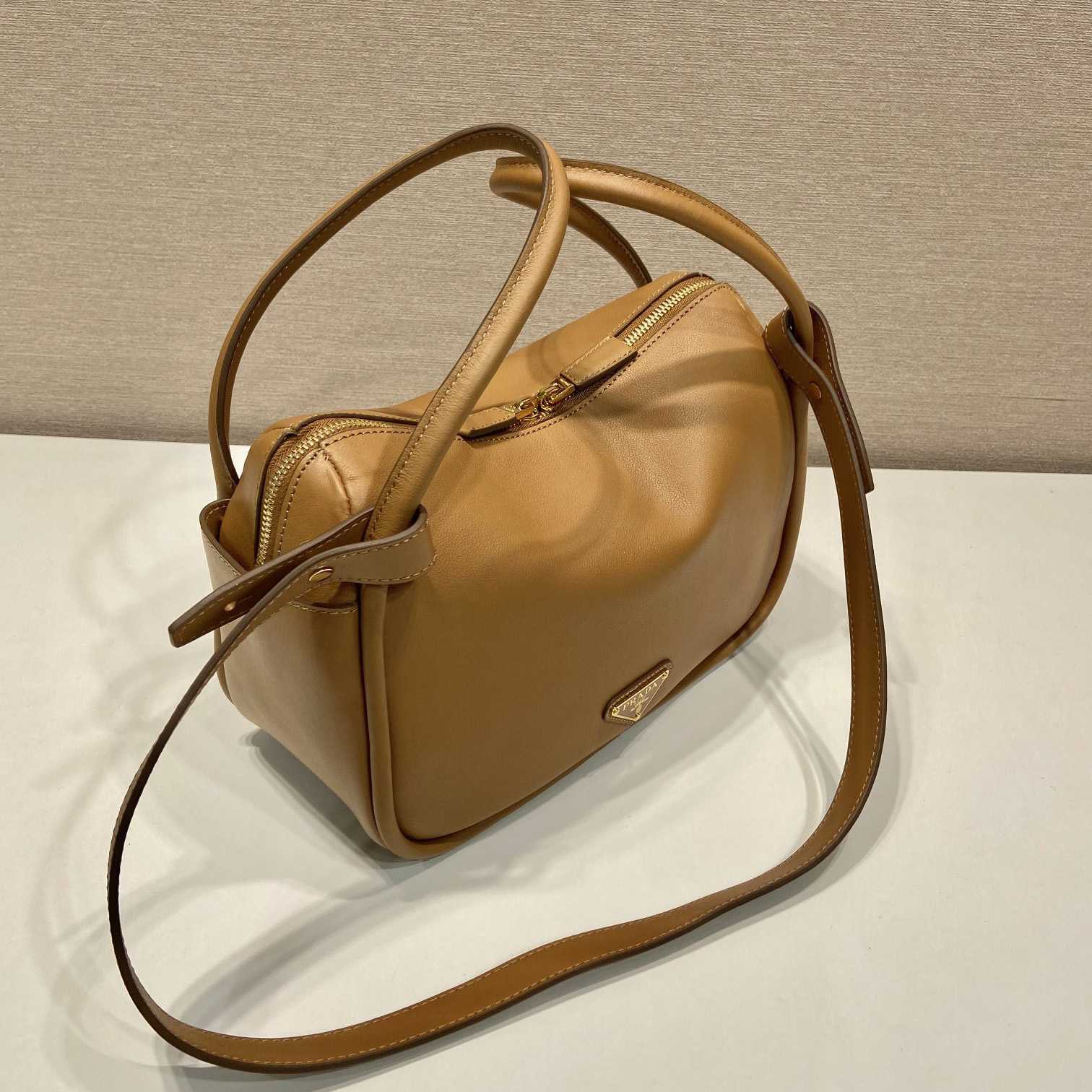 Prada Darling Leather Handbag - FashionPlug