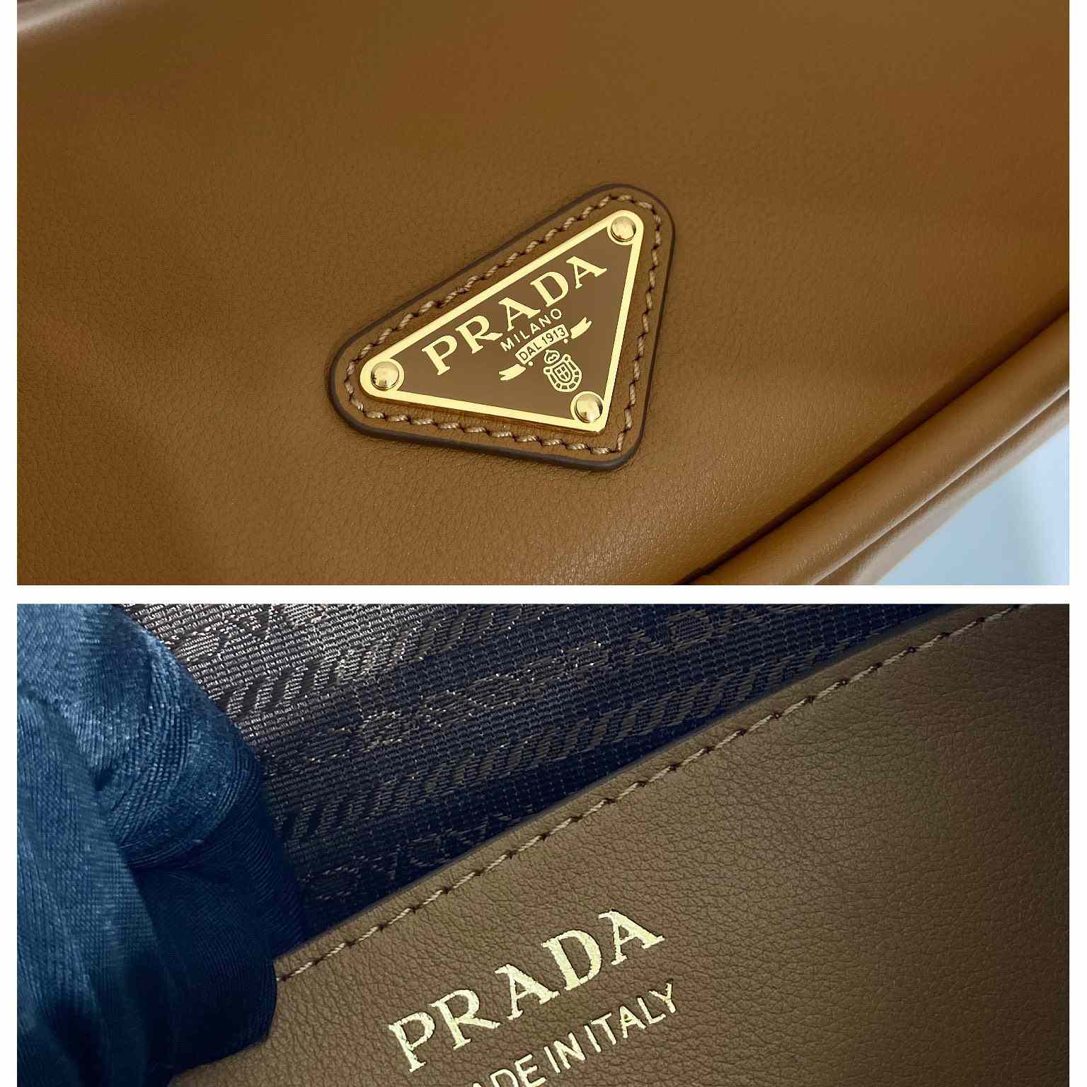 Prada Darling Leather Handbag - FashionPlug