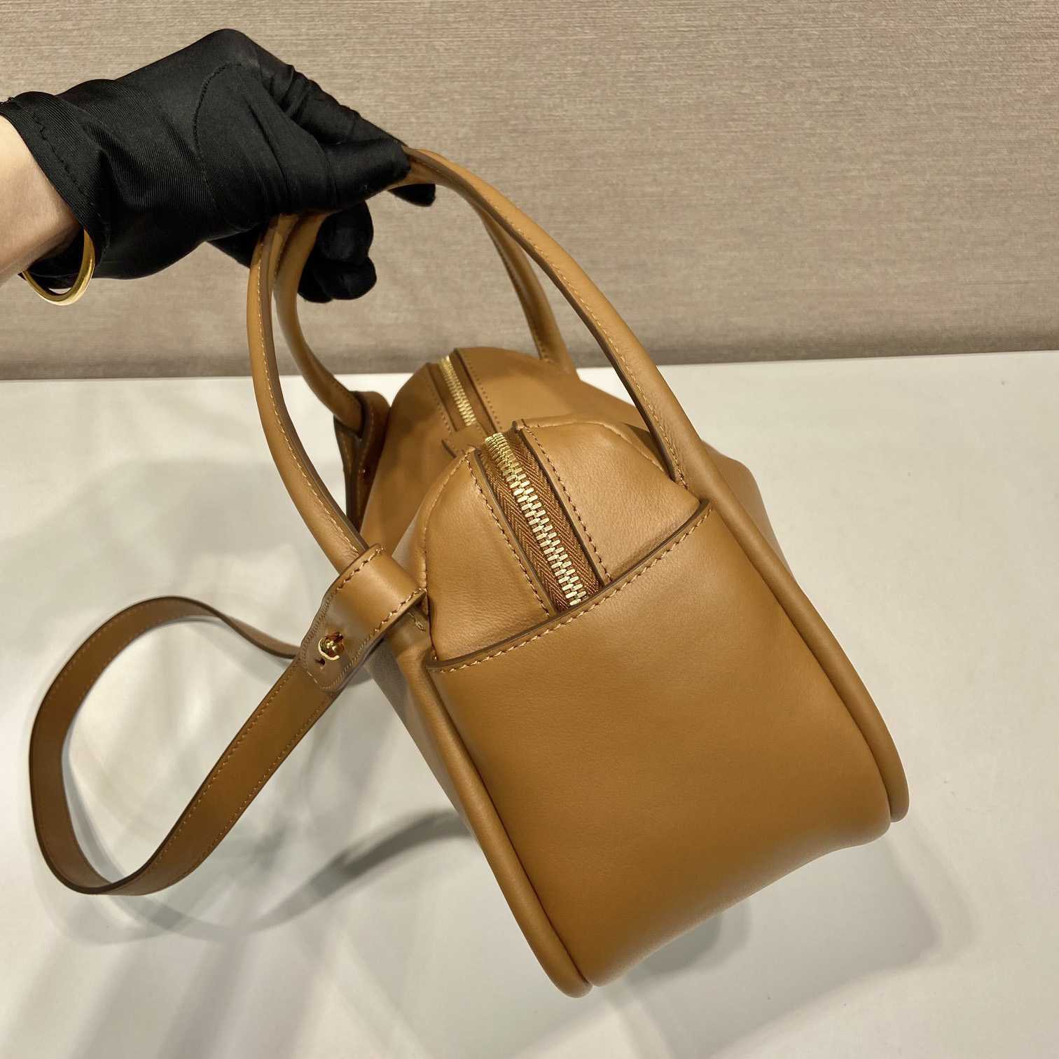 Prada Darling Leather Handbag - FashionPlug