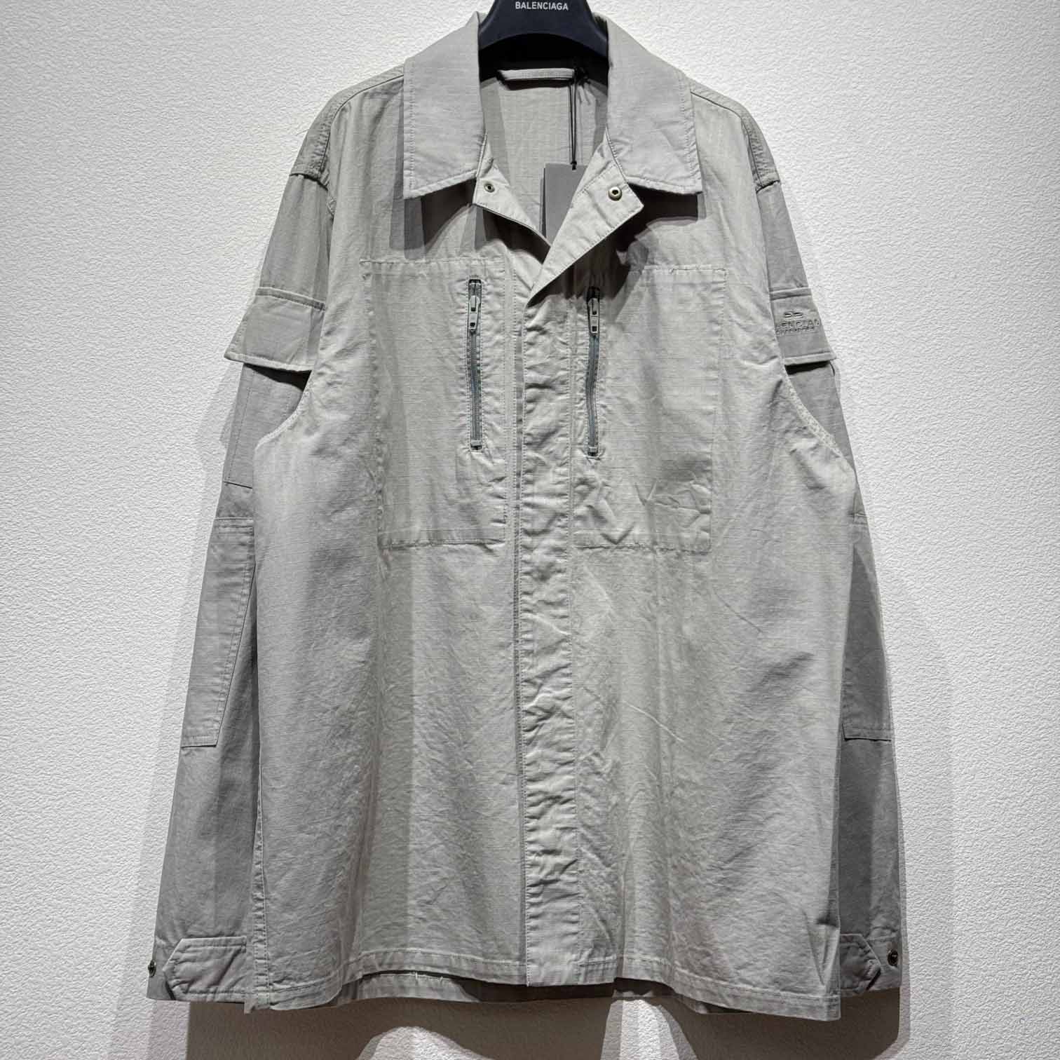 Balenciaga Military Shirt  - FashionPlug