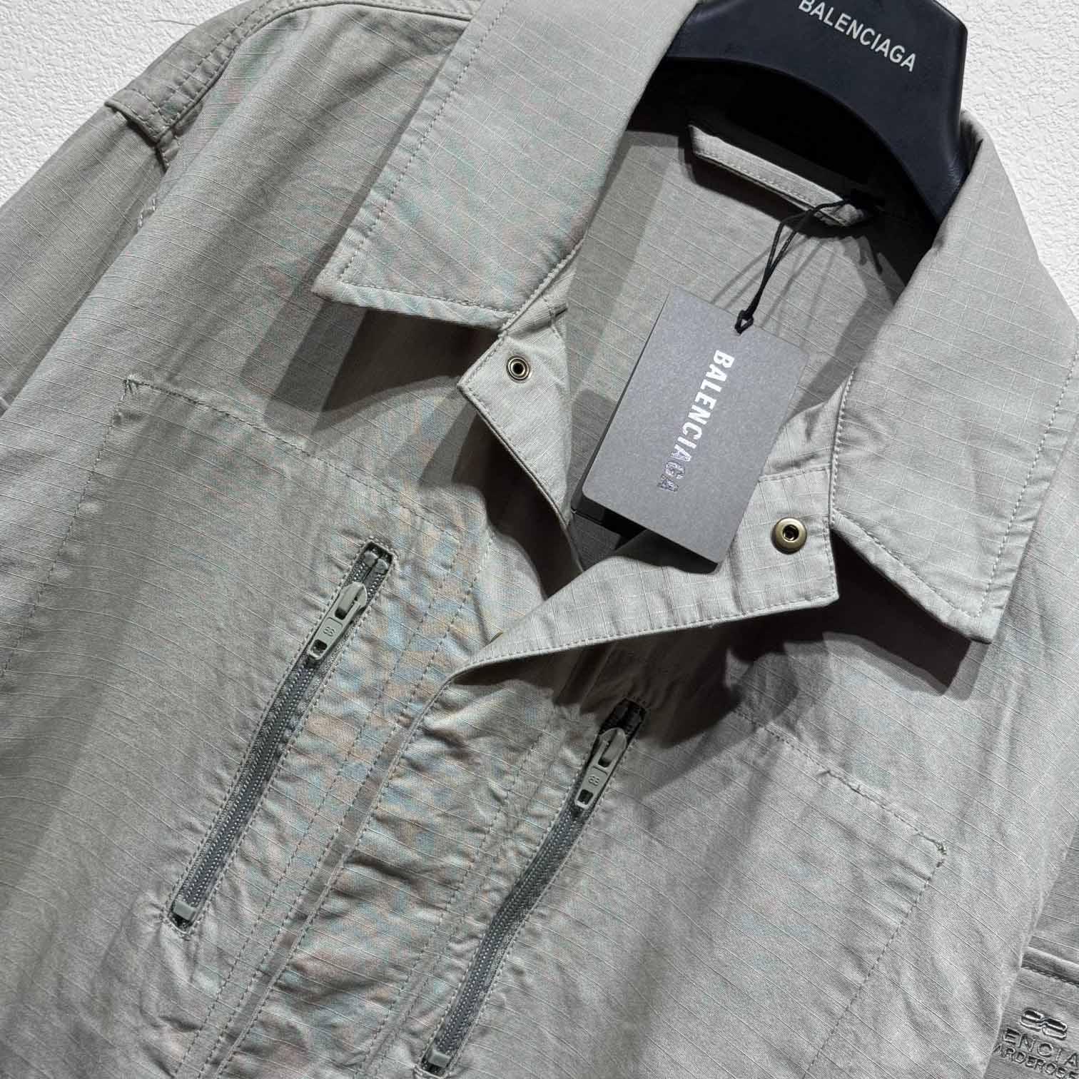 Balenciaga Military Shirt  - FashionPlug