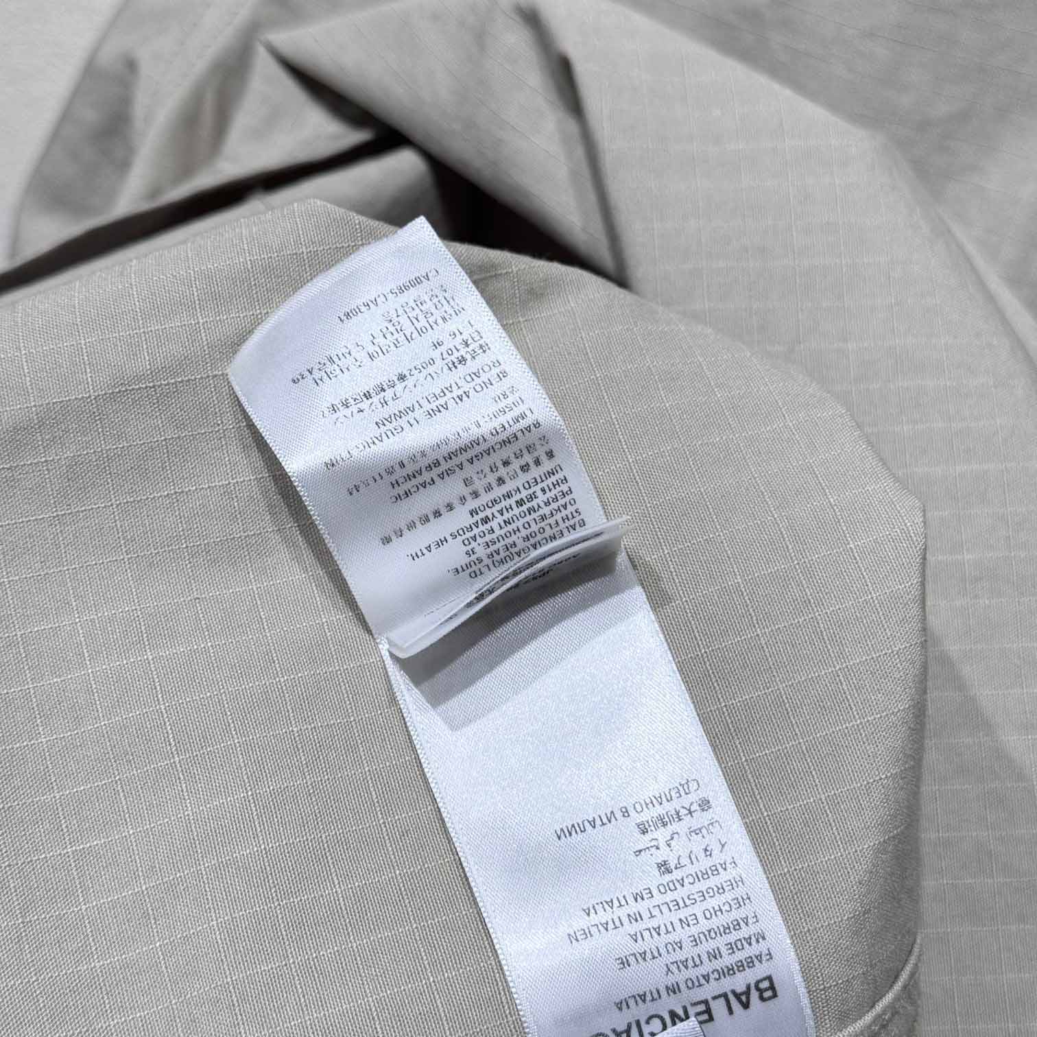 Balenciaga Military Shirt  - FashionPlug