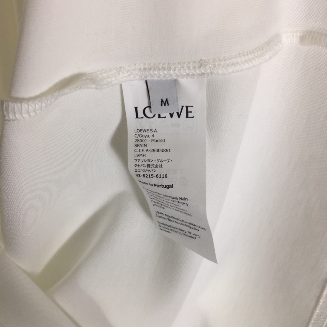Loewe Relaxed Fit T-shirt In Cotton - FashionPlug