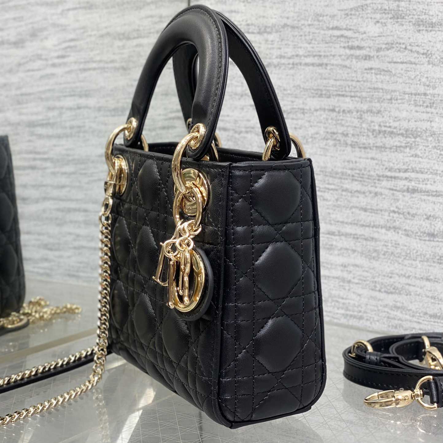 Dior Mini Lady Dior Bag     - FashionPlug