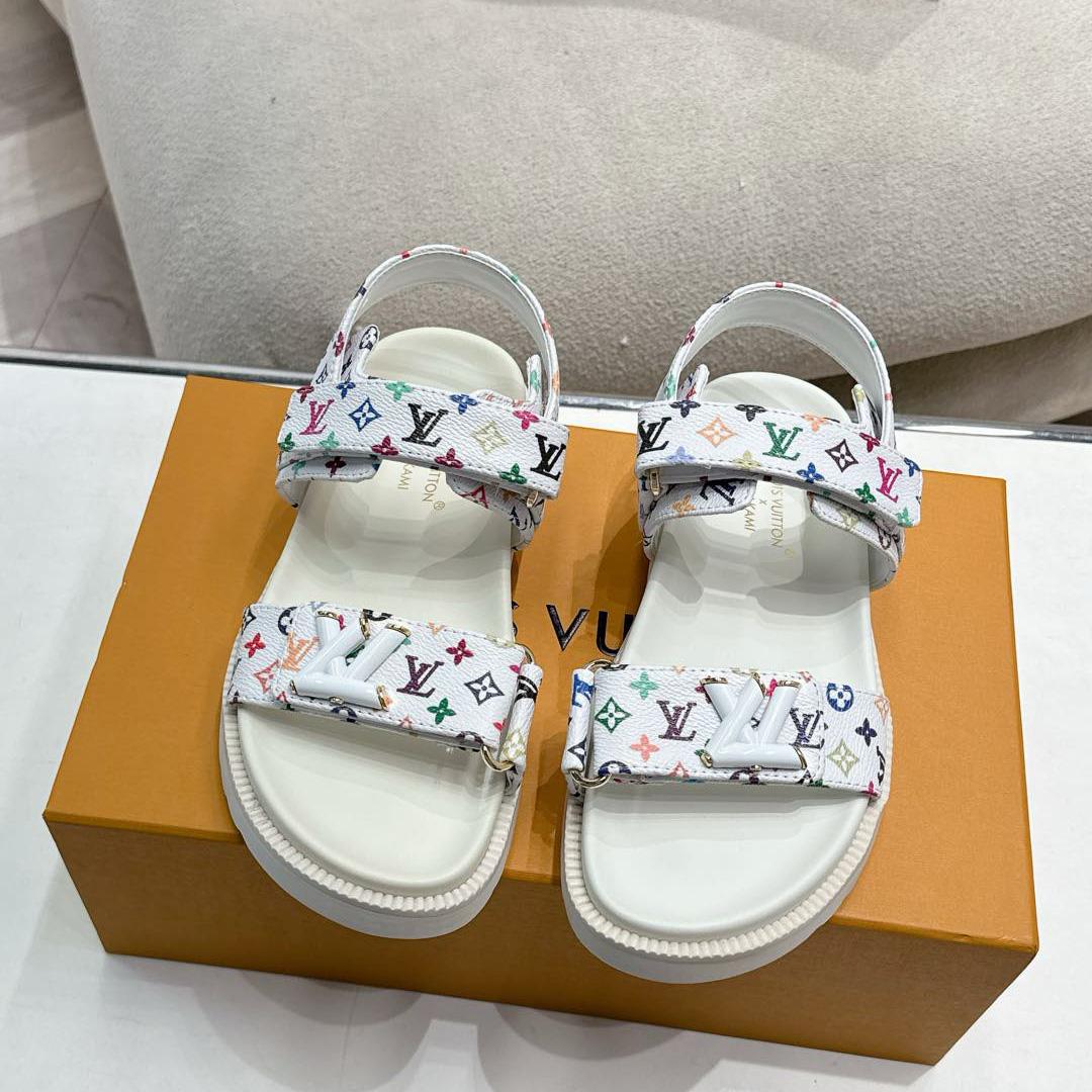Louis Vuitton LV x TM LV Sunset Flat Comfort Sandal   1AGXEX - FashionPlug