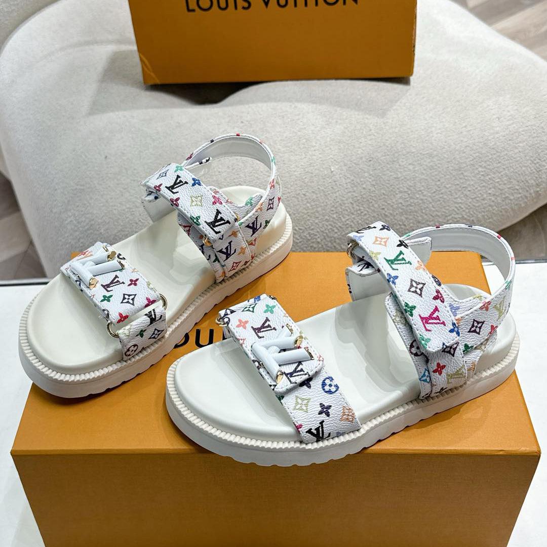 Louis Vuitton LV x TM LV Sunset Flat Comfort Sandal   1AGXEX - FashionPlug