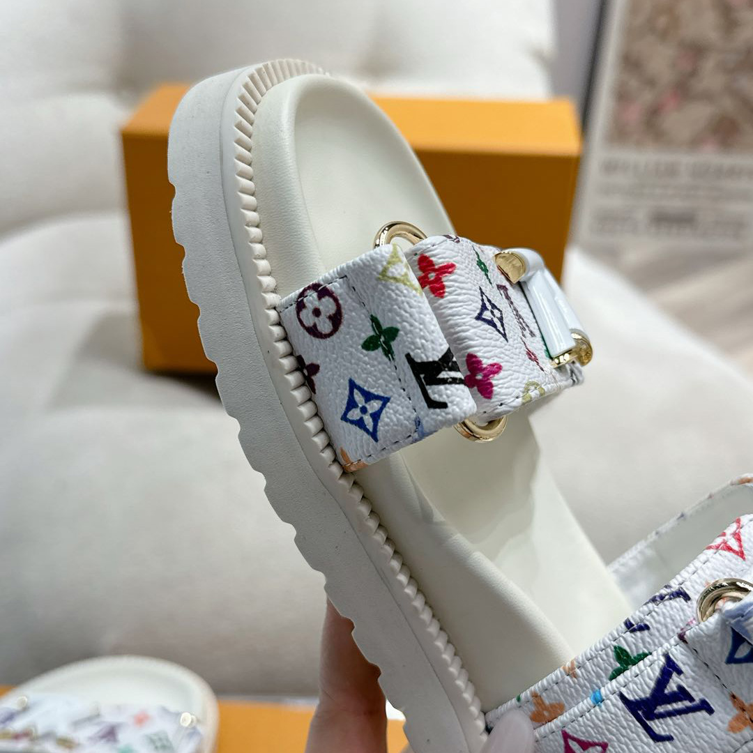 Louis Vuitton LV x TM LV Sunset Flat Comfort Sandal   1AGXEX - FashionPlug