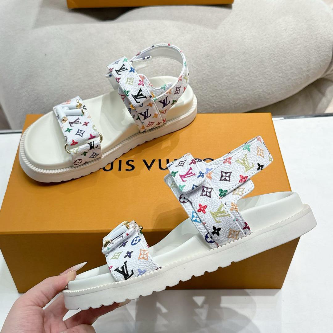 Louis Vuitton LV x TM LV Sunset Flat Comfort Sandal   1AGXEX - FashionPlug