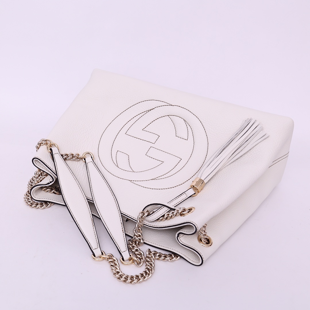 Gucci Soho Shoulder Bag  (38-27-14cm) - FashionPlug