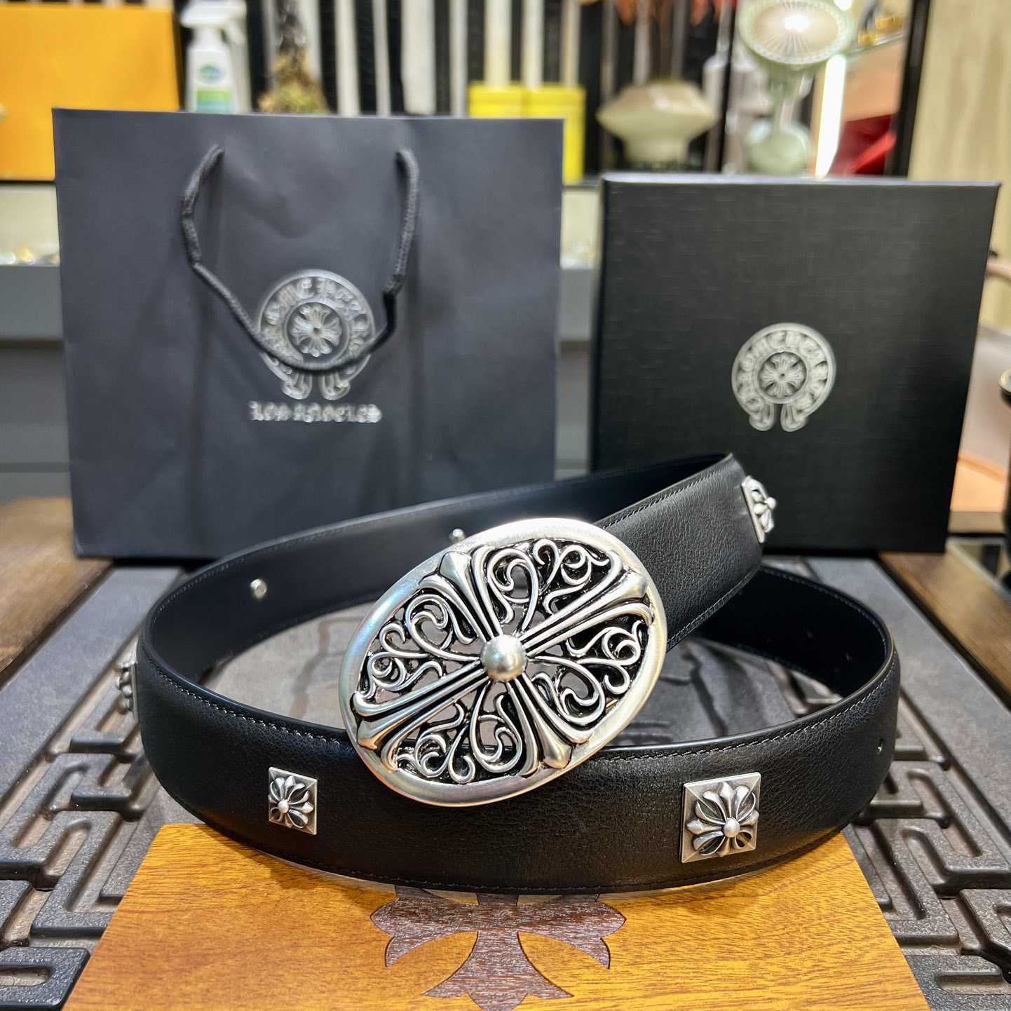 Chrome Hearts Vintage Belt  38mm - FashionPlug