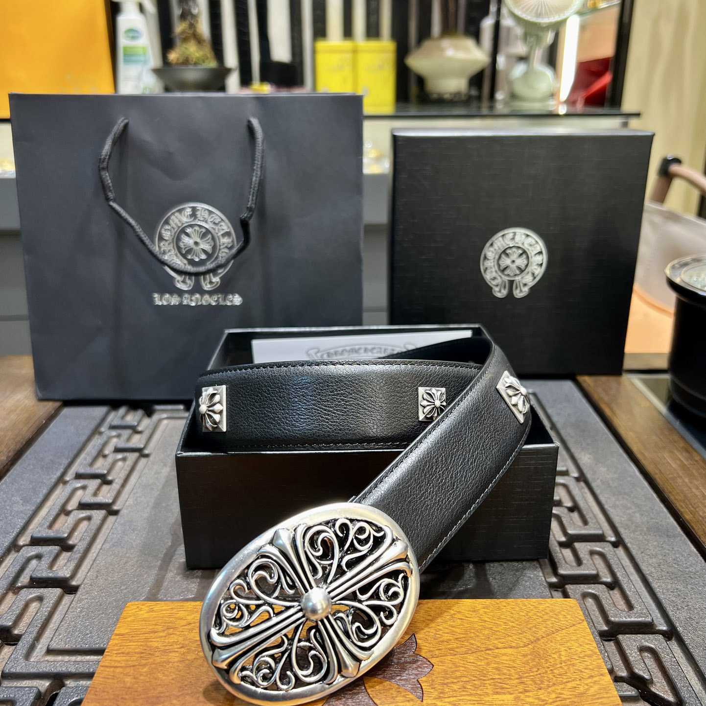 Chrome Hearts Vintage Belt  38mm - FashionPlug