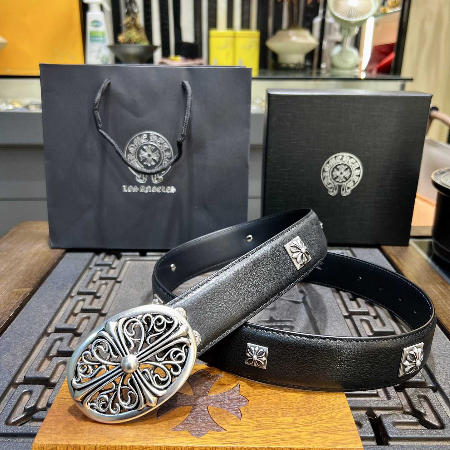 Chrome Hearts Vintage Belt  38mm - FashionPlug