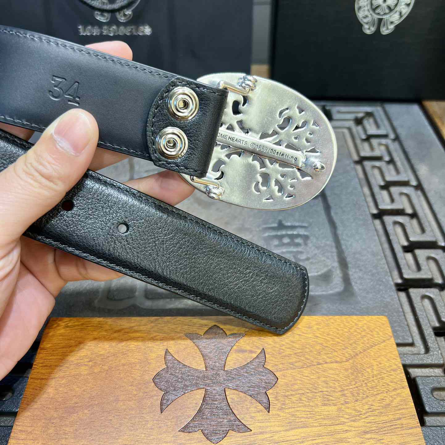 Chrome Hearts Vintage Belt  38mm - FashionPlug