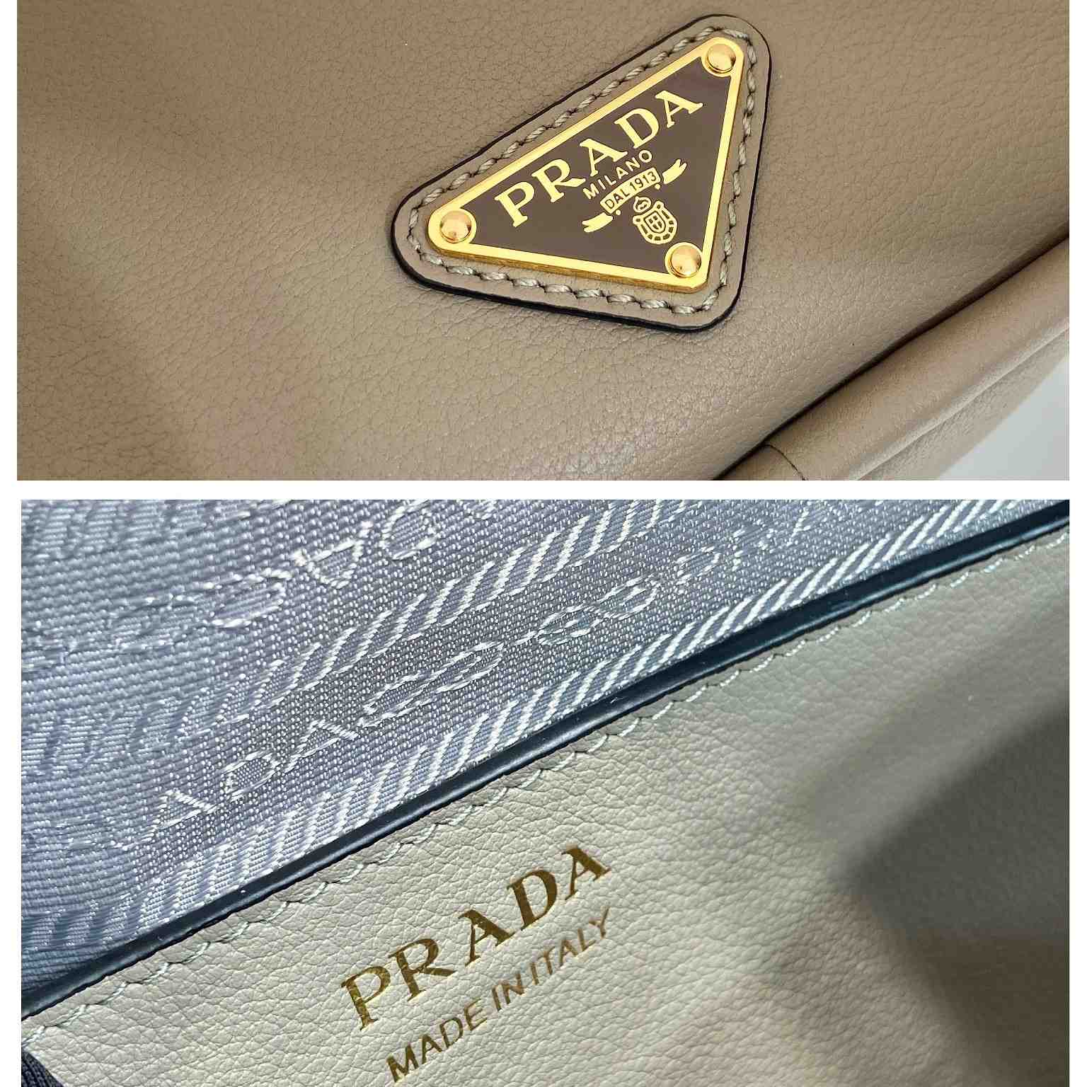 Prada Darling Leather Handbag - FashionPlug